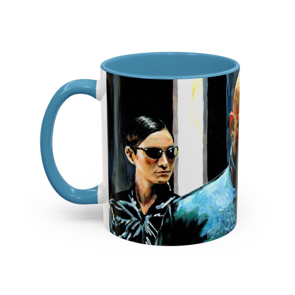 Coffee Mug, Matrix Movie Cups Morpheus Design, Unique Tea Cup Gift, Film Buff Present, Geeky Kitchen Decor, Sci-Fi Fan Mug, Movie Lover Gift