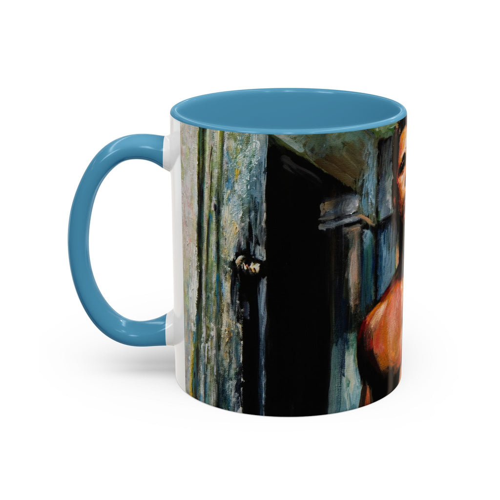 Movie Fight Club Brad Pitt Coffee Mug, Film Lover Gift, Vintage Pop Culture Cup, Cult Classic Cinema Fan Present, 11oz Ceramic Tea Mug,