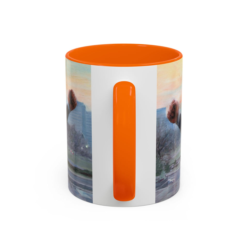 Mug, Rocky Inspired Boxing Fan Gift Coffee Cup, Sports Movie Fan Art, Balboa Knockout, Inspirational Unique Retro Film Collector,