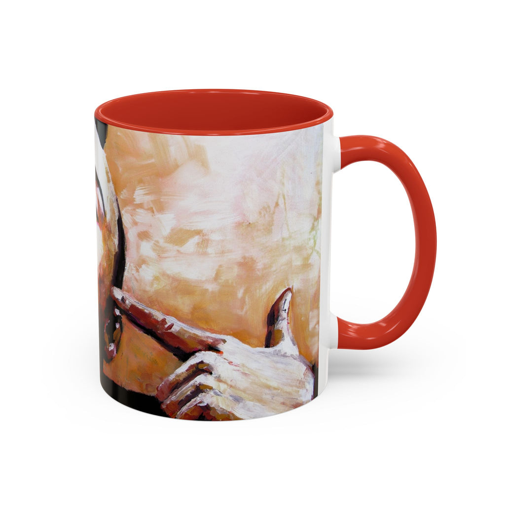 70s Retro Noir Cinema Coffee Mug – Classic Film Art Collage, Unique Movie Lover Gift