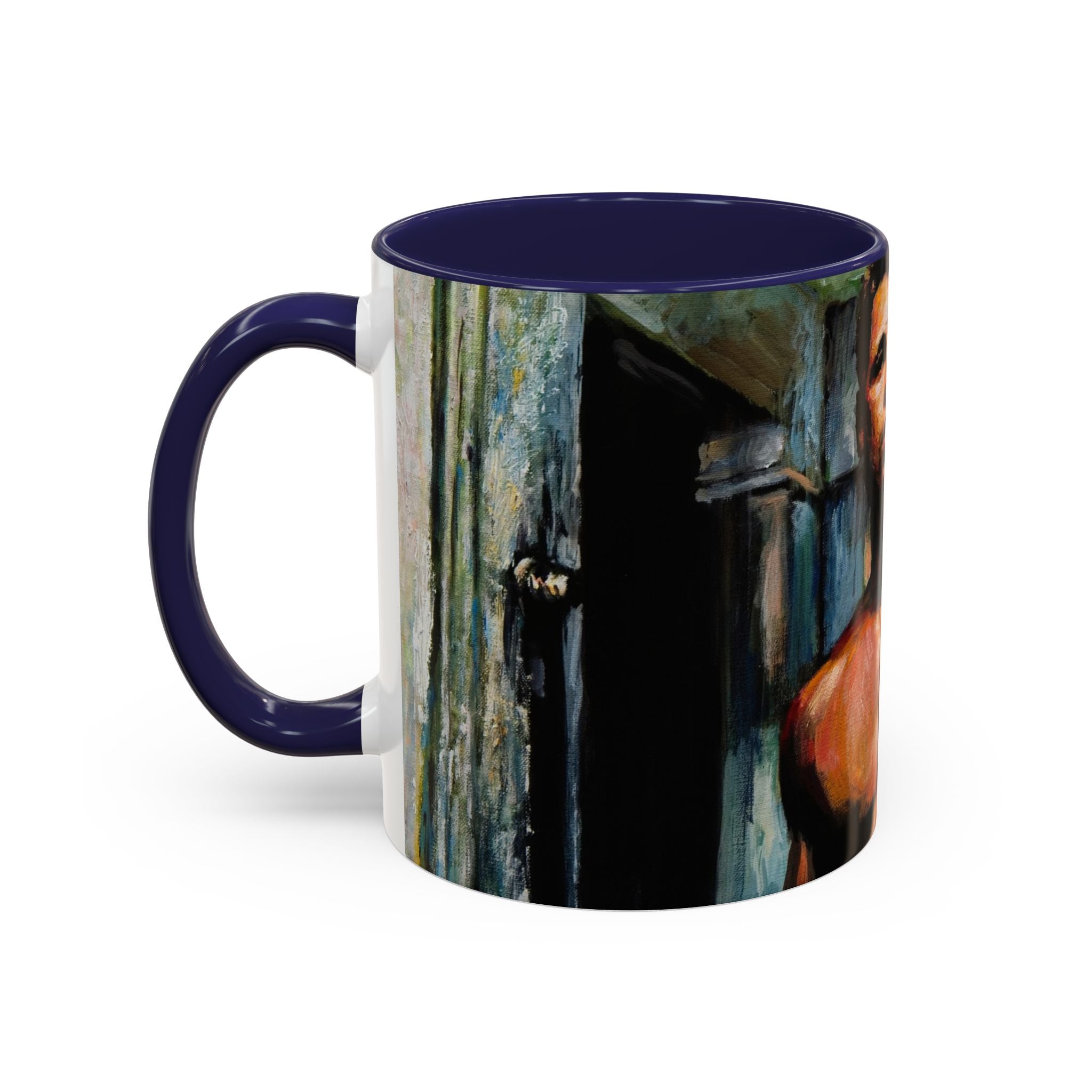 Movie Fight Club Brad Pitt Coffee Mug, Film Lover Gift, Vintage Pop Culture Cup, Cult Classic Cinema Fan Present, 11oz Ceramic Tea Mug,