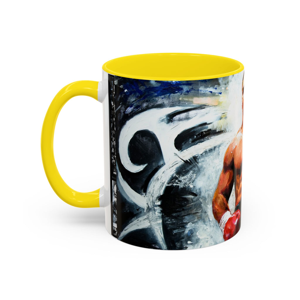 Mug, Bold Mike Tyson Coffee Mug, Gift for Boxing Fans, Boxer Champion Cup, Sports Fan Tea Cup, Heavyweight Fighter Mug, Unique Boxing Gift,