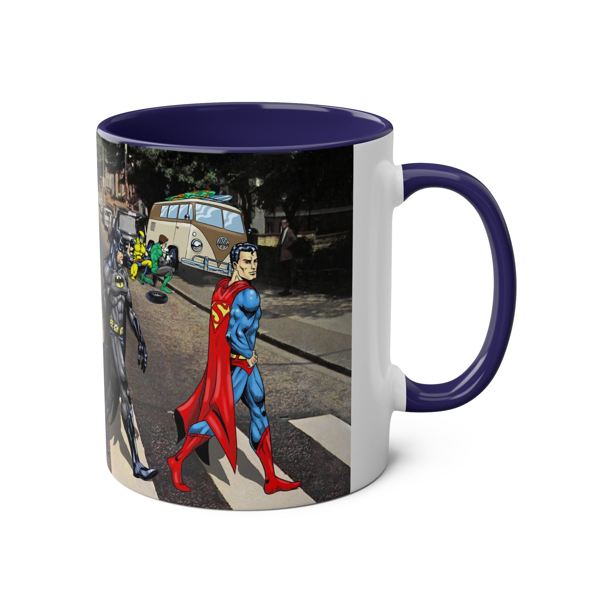 Marvel Hulk Two-Tone Coffee Mug – Superhero Fan Gift, 11oz Ceramic Cup