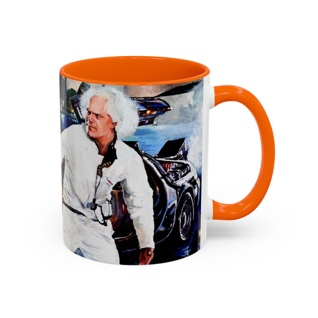 Retro Movie Accent Coffee Mug | Classic Film Mug | Gift for Movie Lovers, Unique Coffee Cup, Fan Merchandise, Collectible Mug