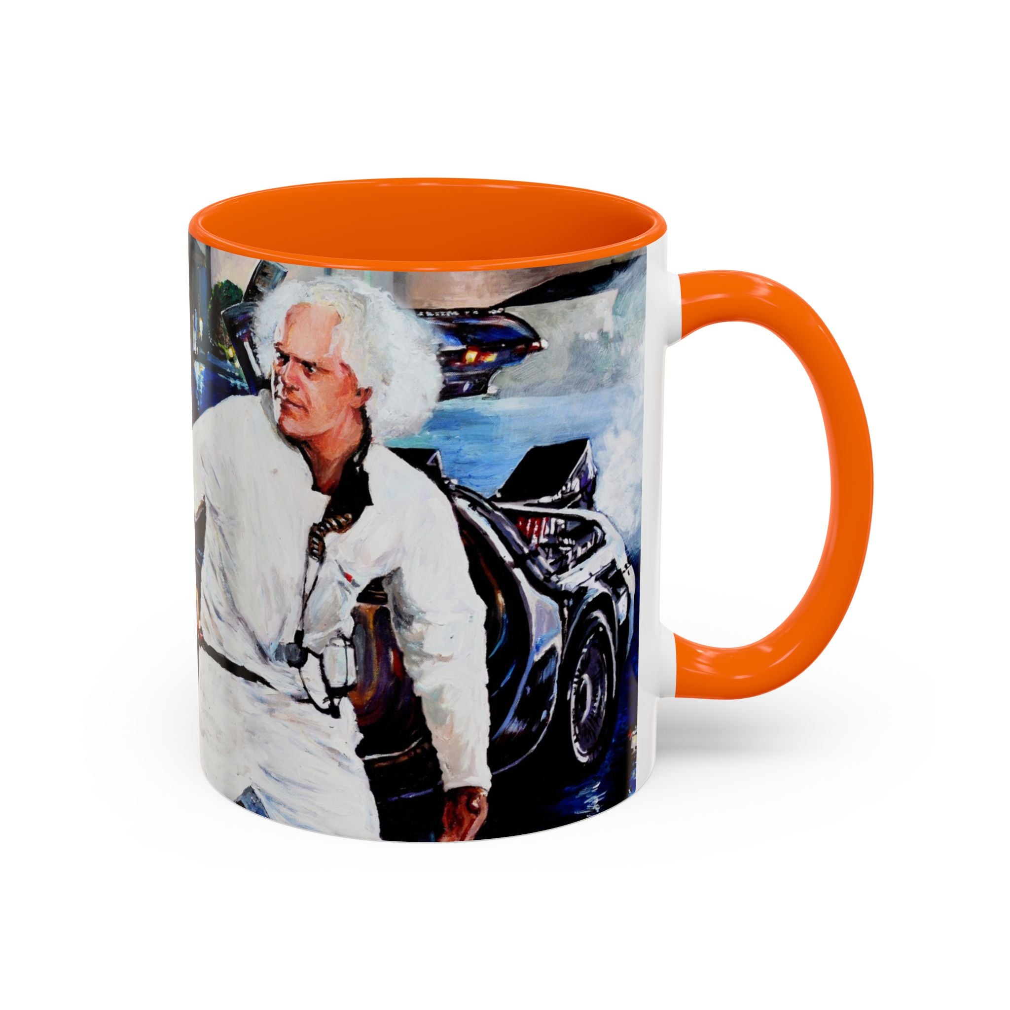 Retro Movie Accent Coffee Mug | Classic Film Mug | Gift for Movie Lovers, Unique Coffee Cup, Fan Merchandise, Collectible Mug