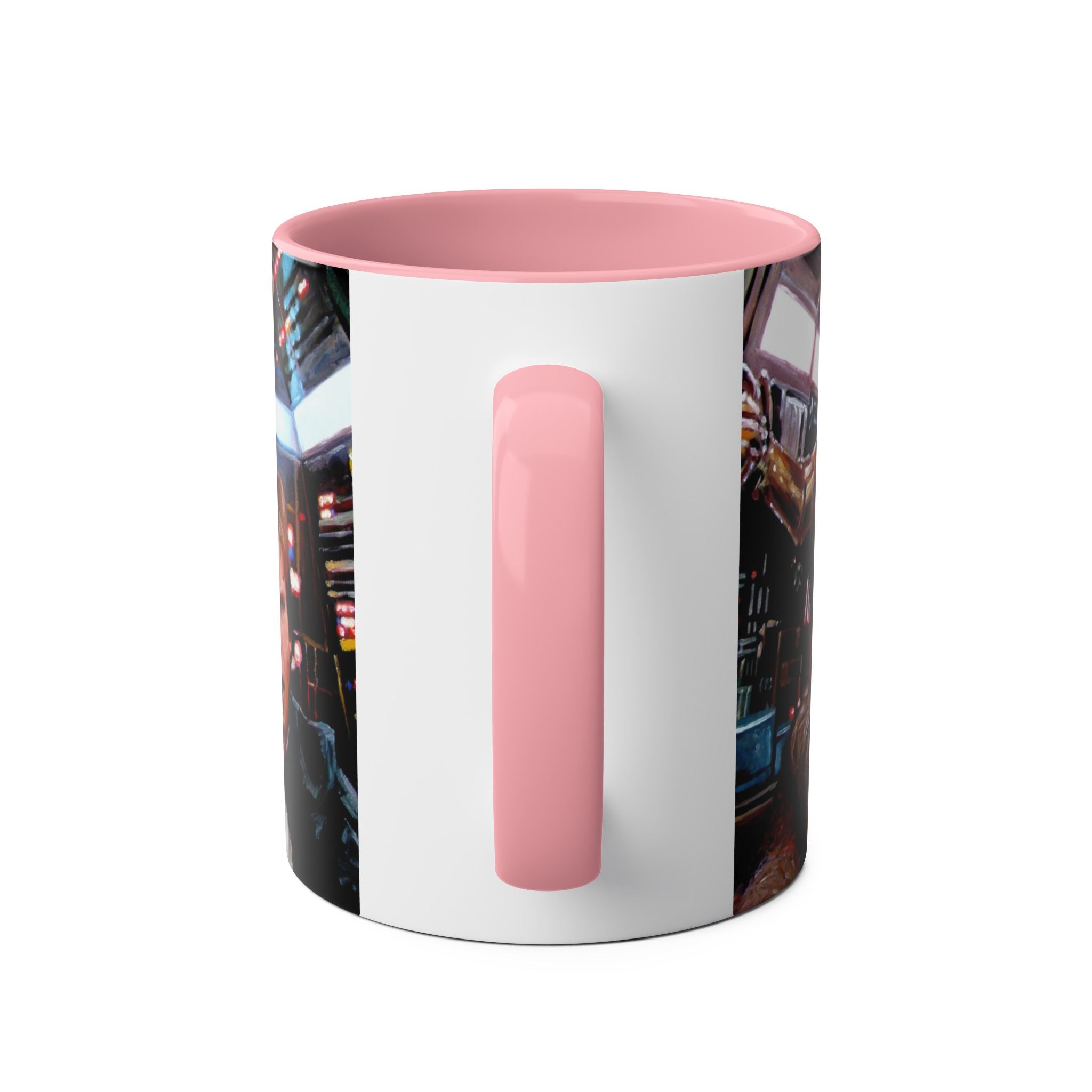 Starwars  Abstract -Star Wars Princess Leia 'Well Behaved'   Two-Tone Coffee Mugs, 11oz