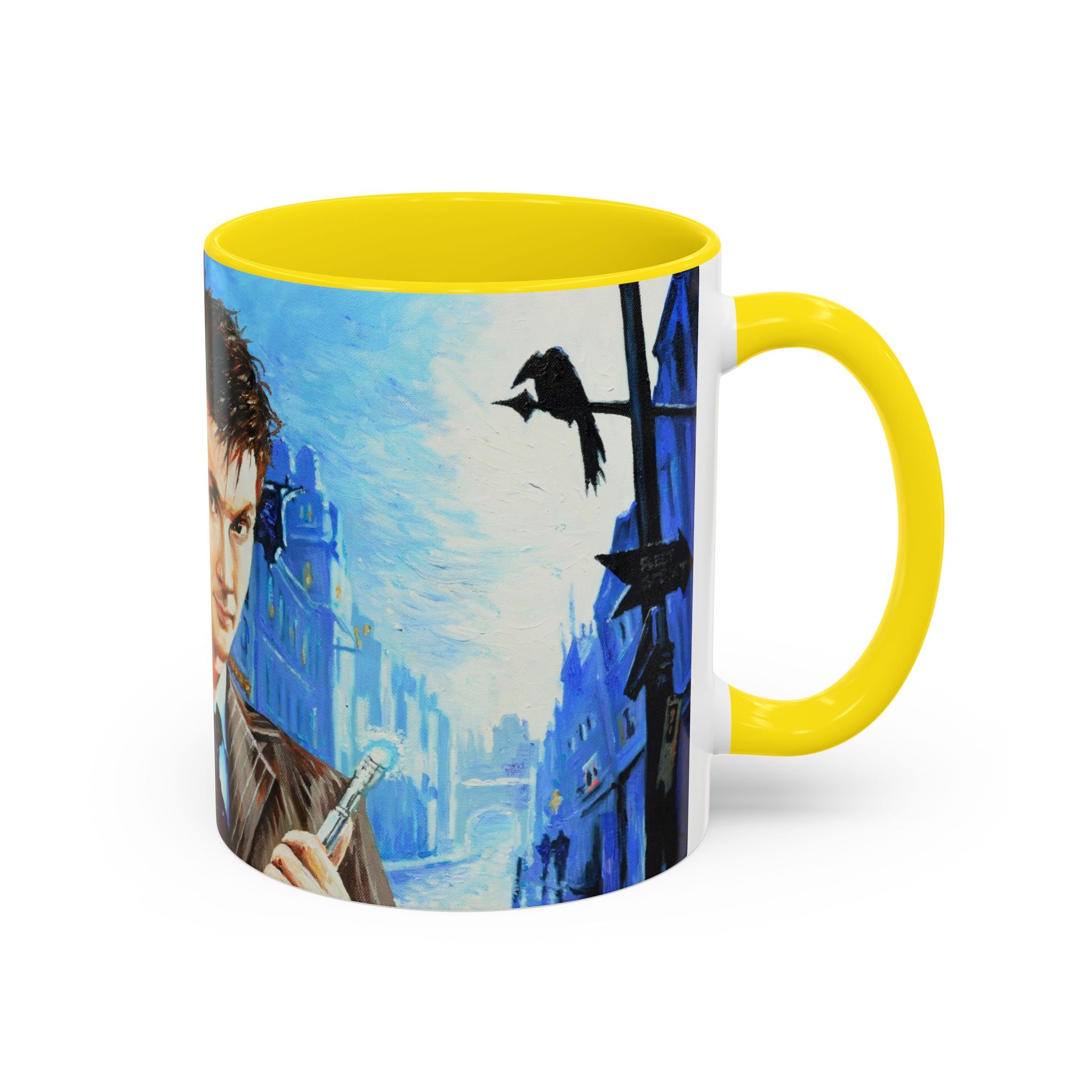 Coffee Mug, Dr Who Mug, Tardis Design, Geeky Mug, Doctor Who Fan Gift, Tea Cup