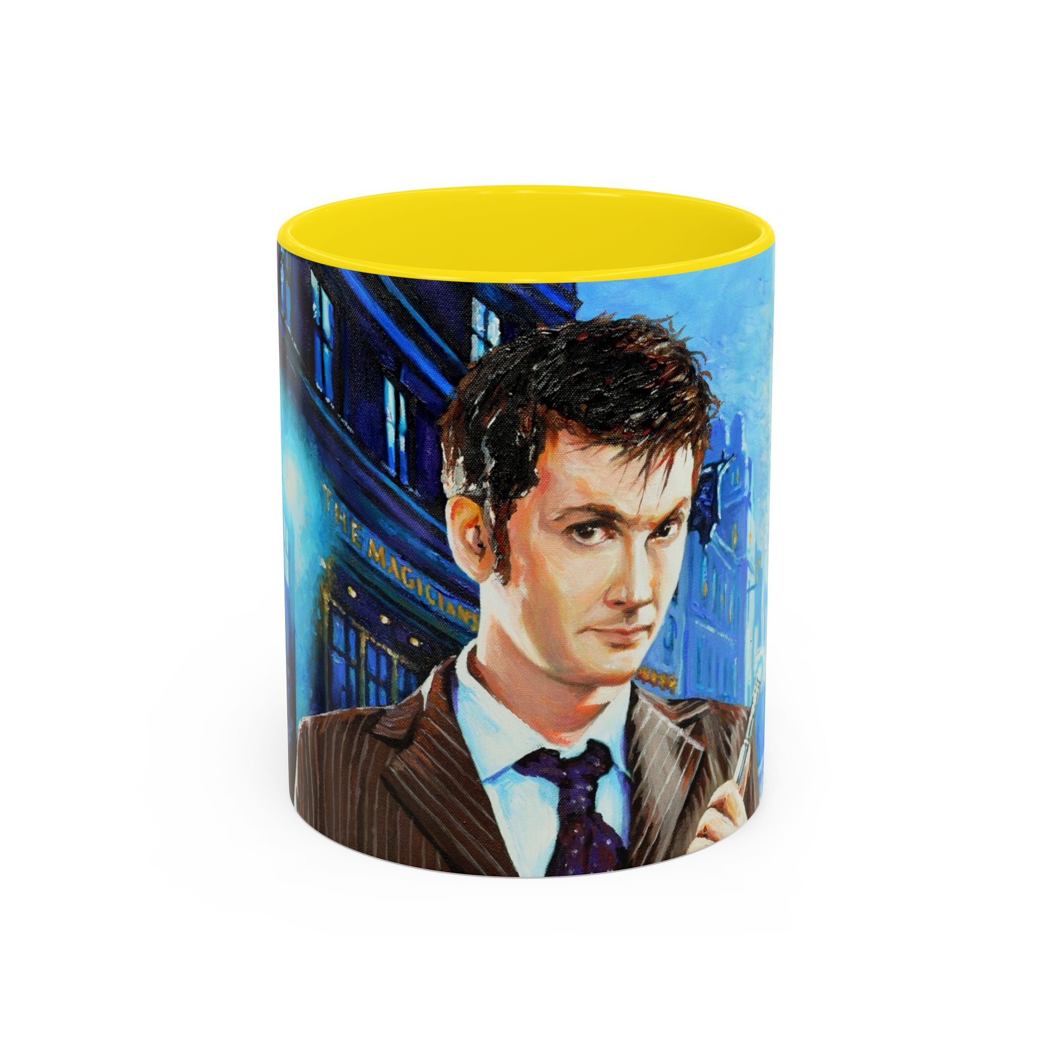 Coffee Mug, Dr Who Mug, Tardis Design, Geeky Mug, Doctor Who Fan Gift, Tea Cup