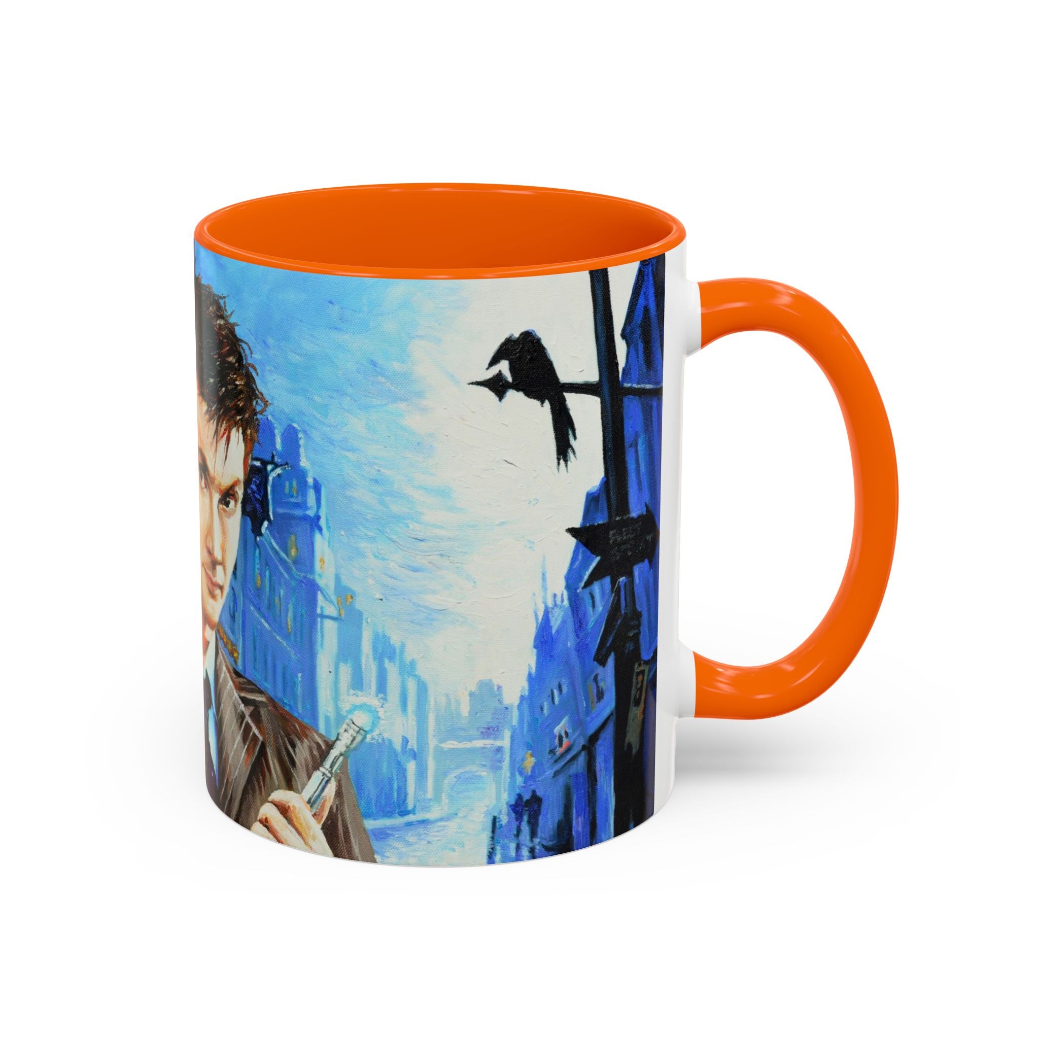 Coffee Mug, Dr Who Mug, Tardis Design, Geeky Mug, Doctor Who Fan Gift, Tea Cup