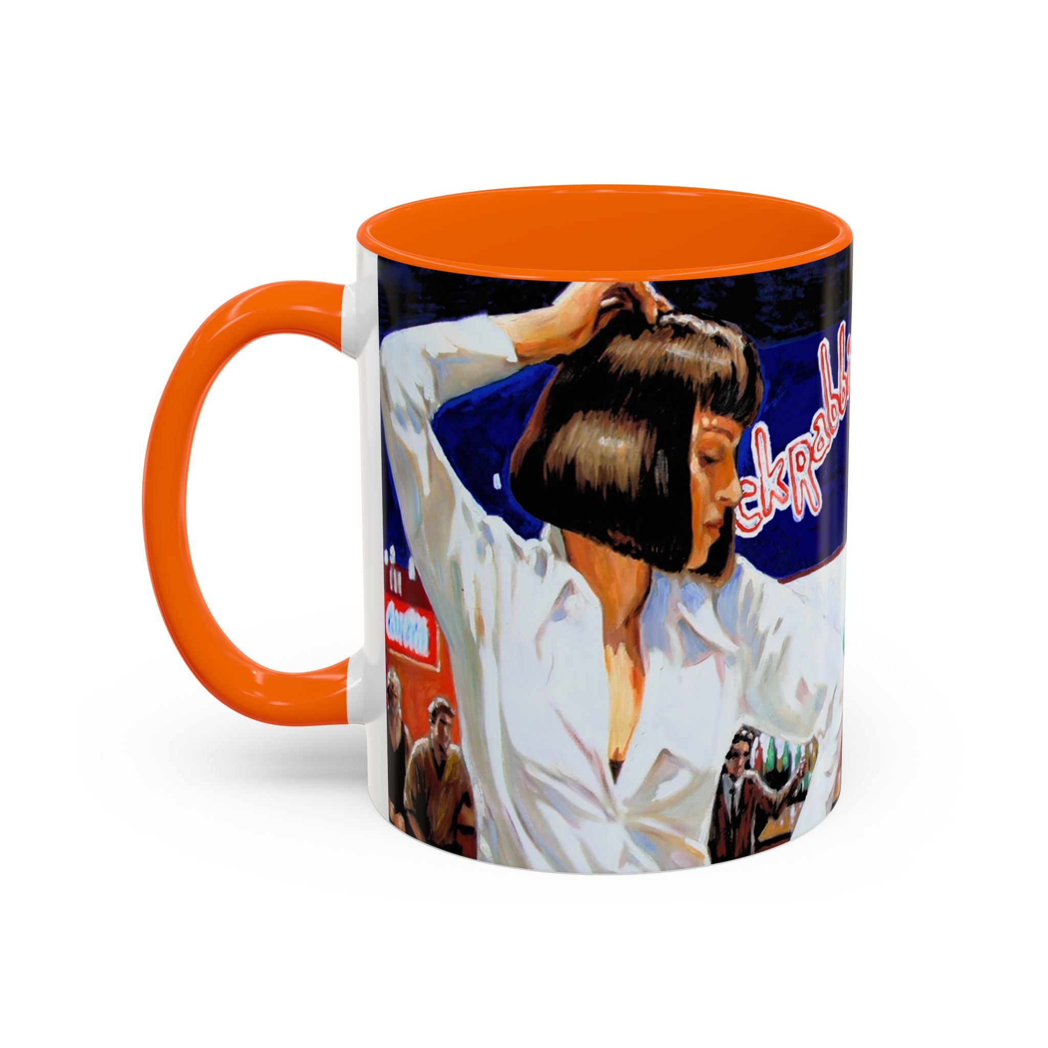 Pulp Fiction Dance Mug, Movie Lover Gift, Funny Movie Mug, Film Buff Cup, Novelty Gift, Cinematic Dishware