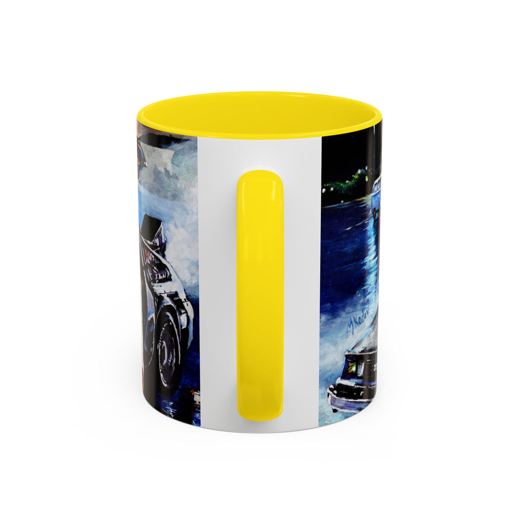 Retro Movie Accent Coffee Mug | Classic Film Mug | Gift for Movie Lovers, Unique Coffee Cup, Fan Merchandise, Collectible Mug