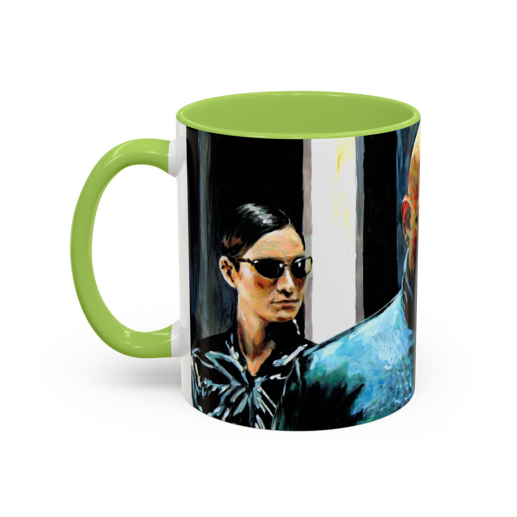 Coffee Mug, Matrix Movie Cups Morpheus Design, Unique Tea Cup Gift, Film Buff Present, Geeky Kitchen Decor, Sci-Fi Fan Mug, Movie Lover Gift