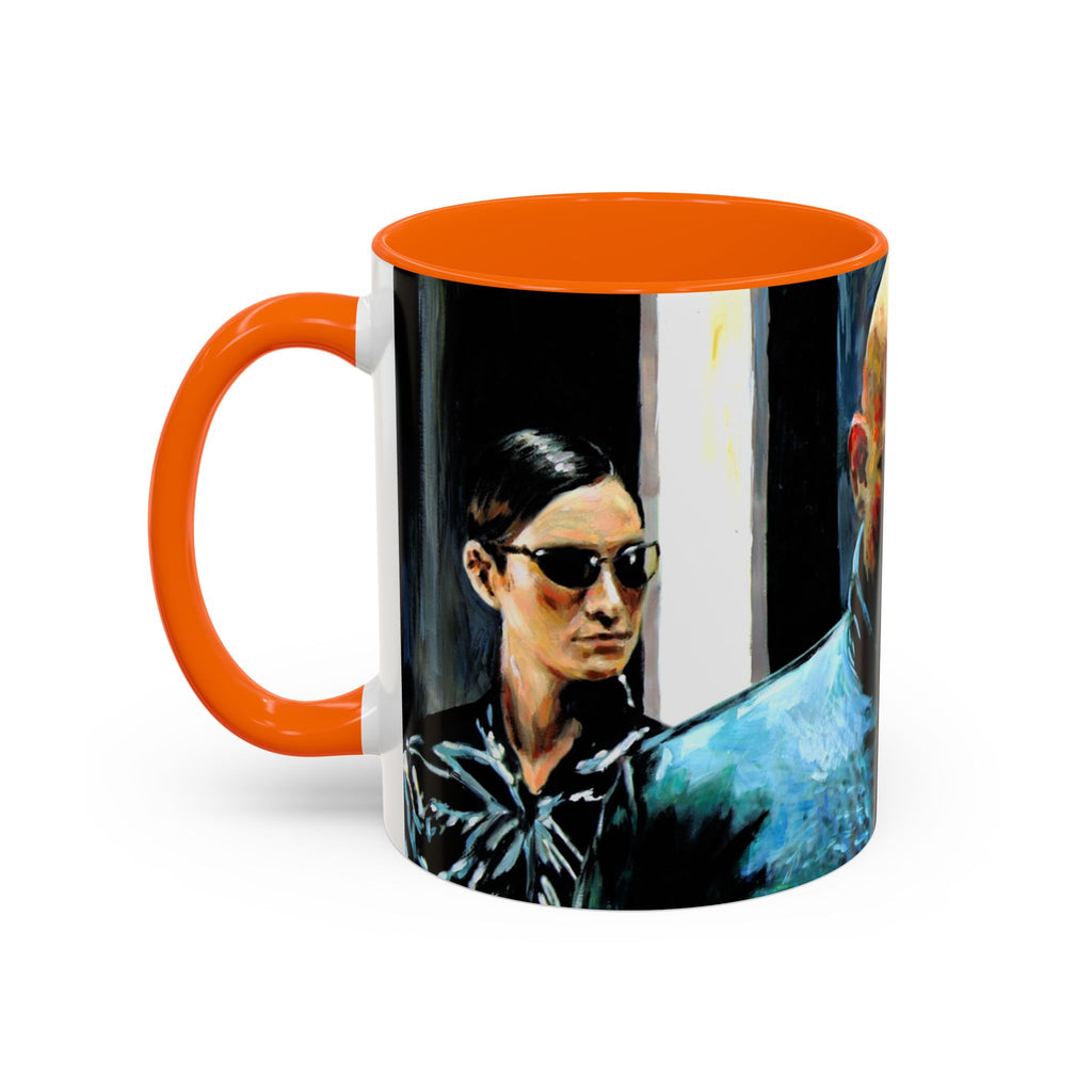 Coffee Mug, Matrix Movie Cups Morpheus Design, Unique Tea Cup Gift, Film Buff Present, Geeky Kitchen Decor, Sci-Fi Fan Mug, Movie Lover Gift