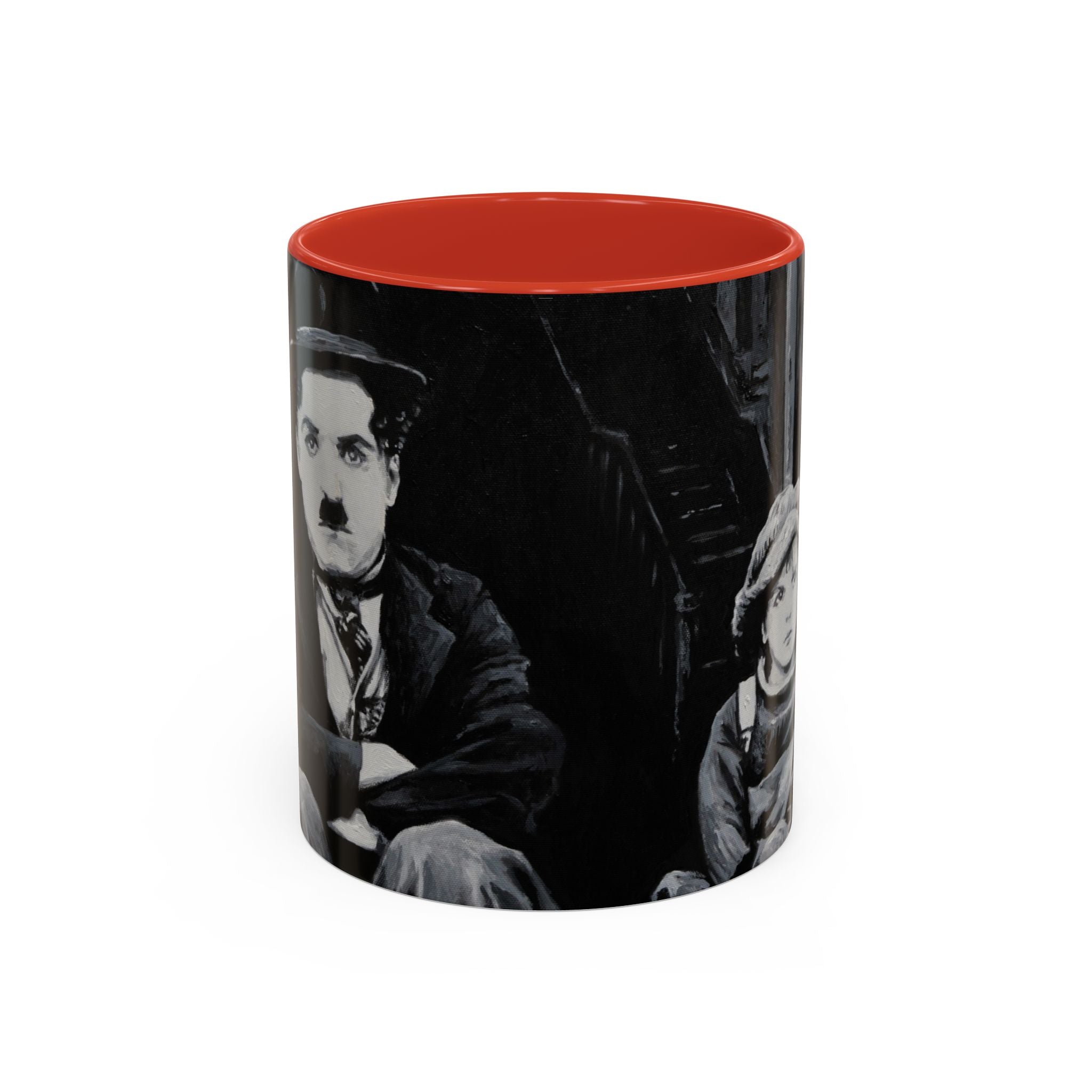 Coffee Mug, Vintage Charlie Chapman Design, Retro Movie Lover Gift, Classic Hollywood Decor, Film Buff Present, Black and White Actor Cup