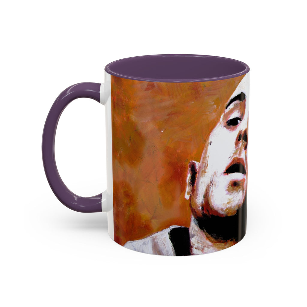 70s Retro Noir Cinema Coffee Mug – Classic Film Art Collage, Unique Movie Lover Gift