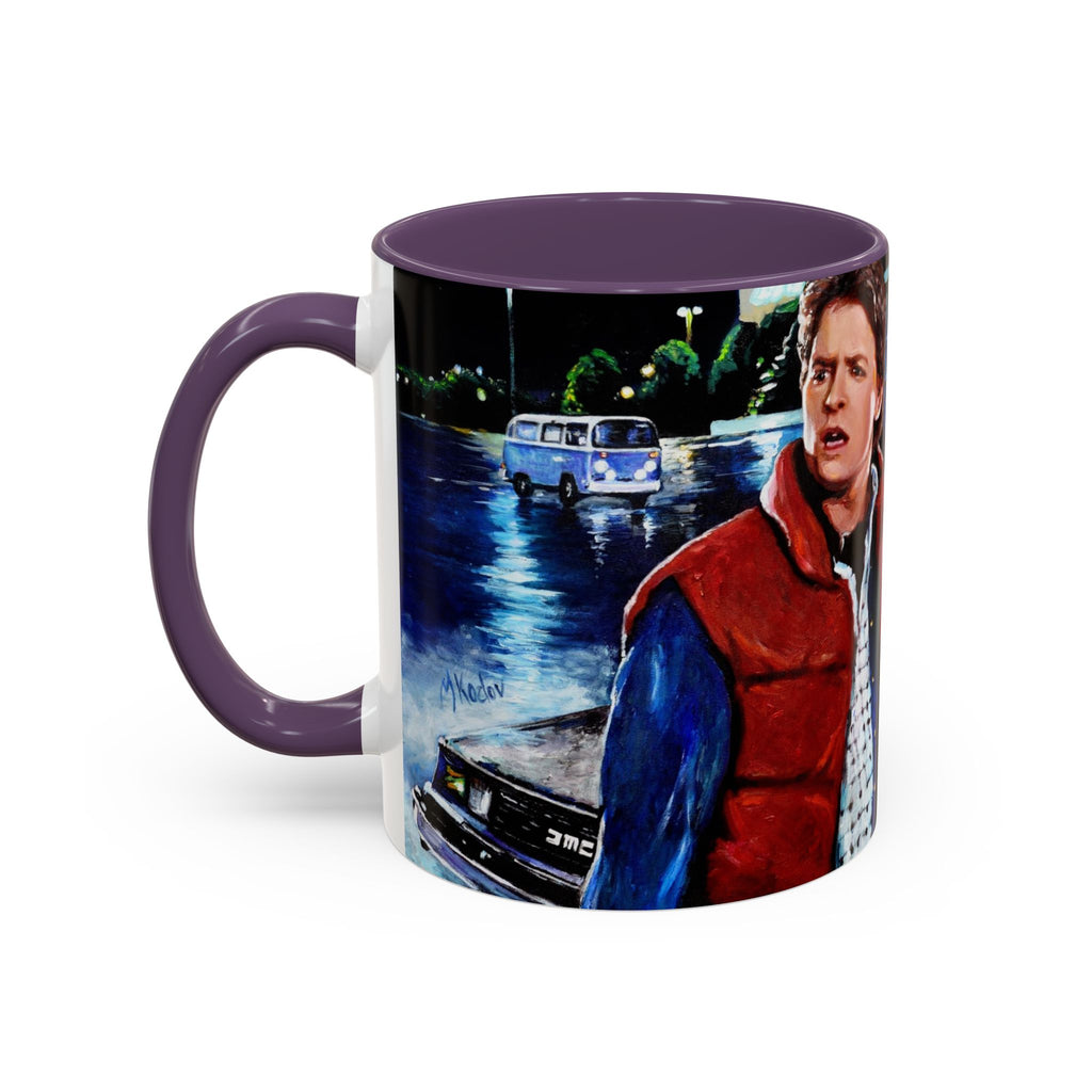 Retro Movie Accent Coffee Mug | Classic Film Mug | Gift for Movie Lovers, Unique Coffee Cup, Fan Merchandise, Collectible Mug
