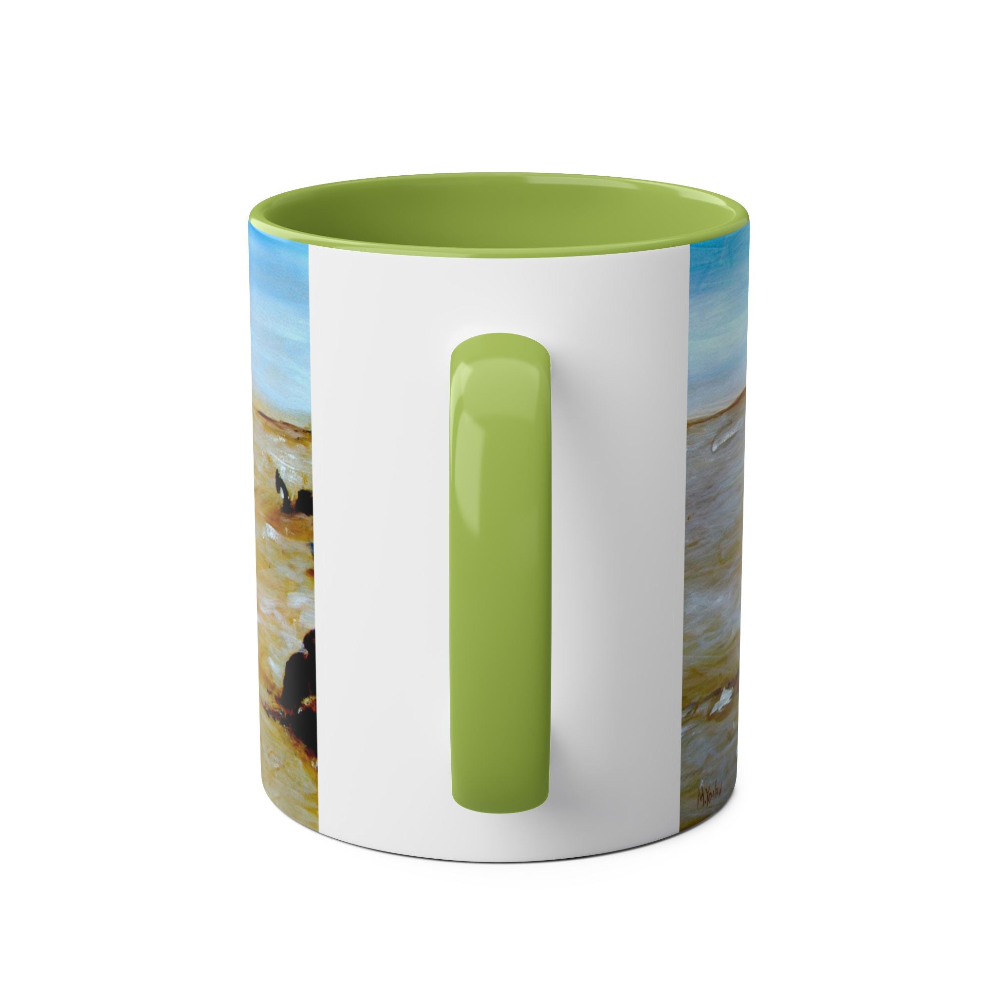 Starwars Abstract - Star Cutouts SC480 Official Star Wars The Droids R2-D2, C3P-O   Two-Tone Coffee Mugs, 11oz