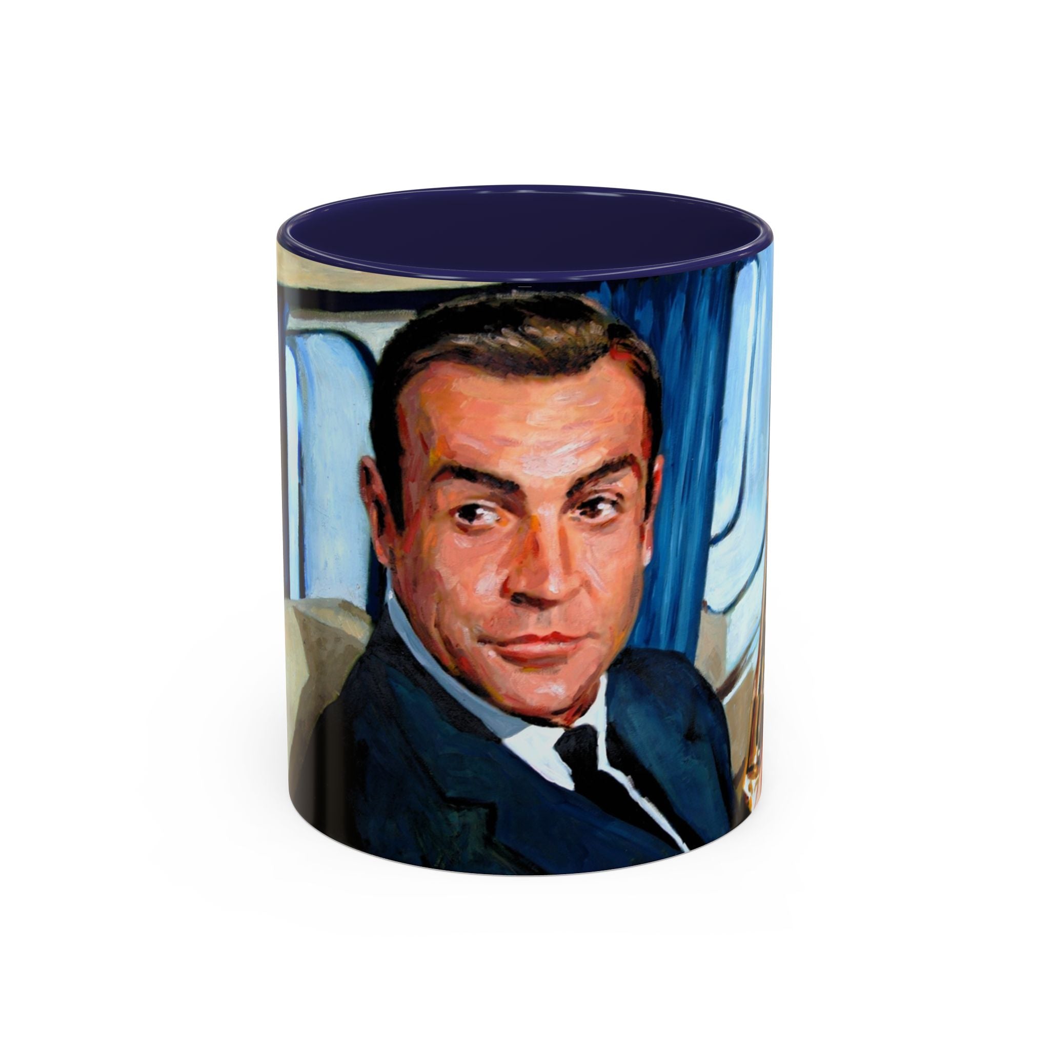 Coffee Mug, 007 James Bond Mug, Spy Secret Agent Cup, Gift for Movie Lover, 11oz 15oz Tea Cup, Funny Ceramic Drinkware, Kitchen Decor