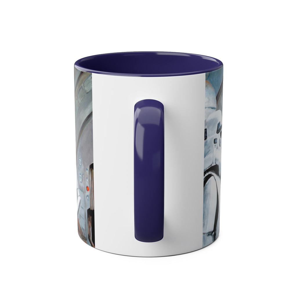 Darth Vader Abstract -Starwars- Art Mugs Two-Tone Coffee Mugs, 11oz