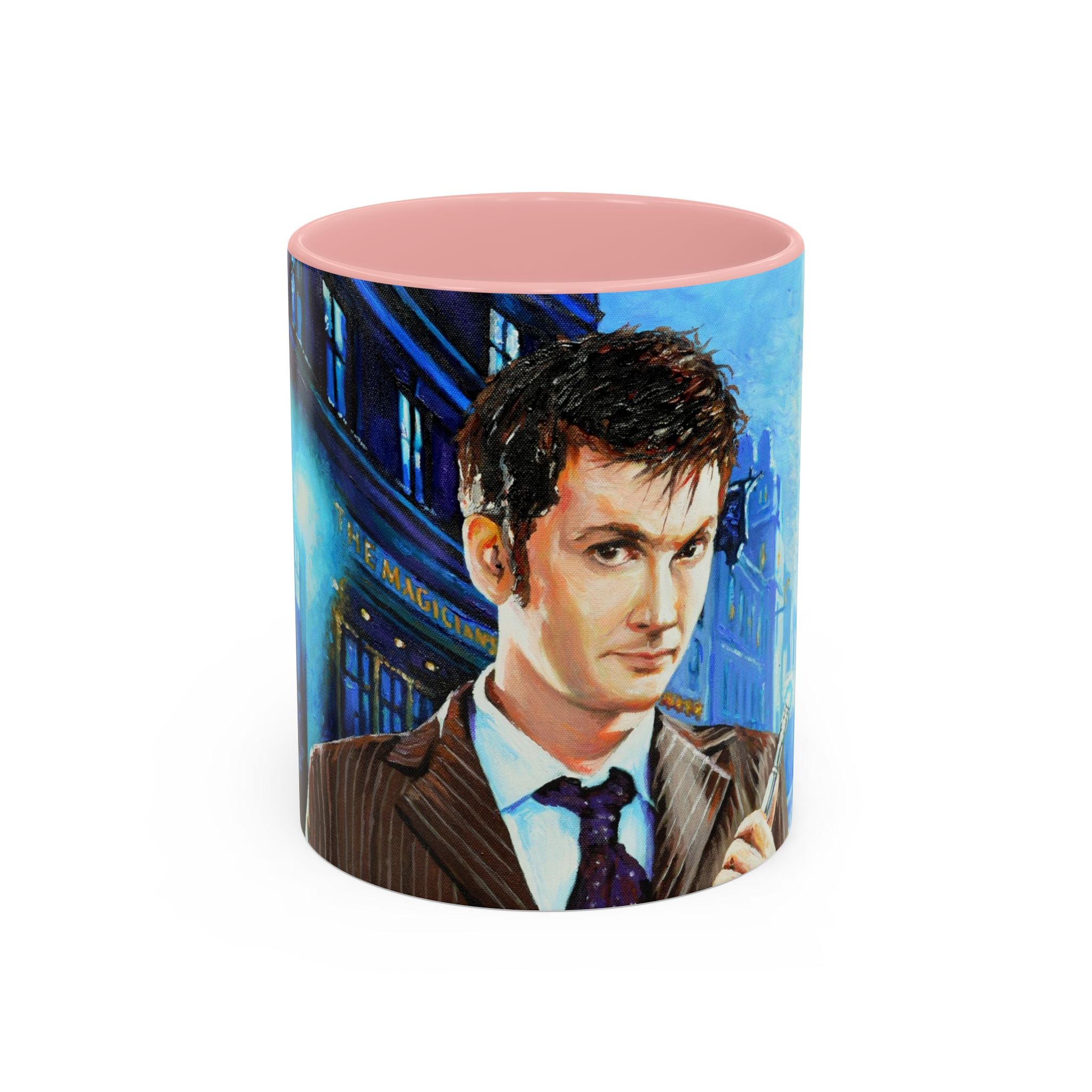Coffee Mug, Dr Who Mug, Tardis Design, Geeky Mug, Doctor Who Fan Gift, Tea Cup