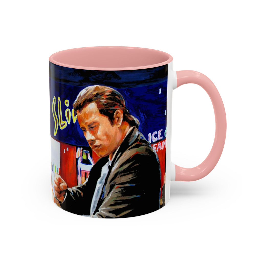 Pulp Fiction Dance Mug, Movie Lover Gift, Funny Movie Mug, Film Buff Cup, Novelty Gift, Cinematic Dishware