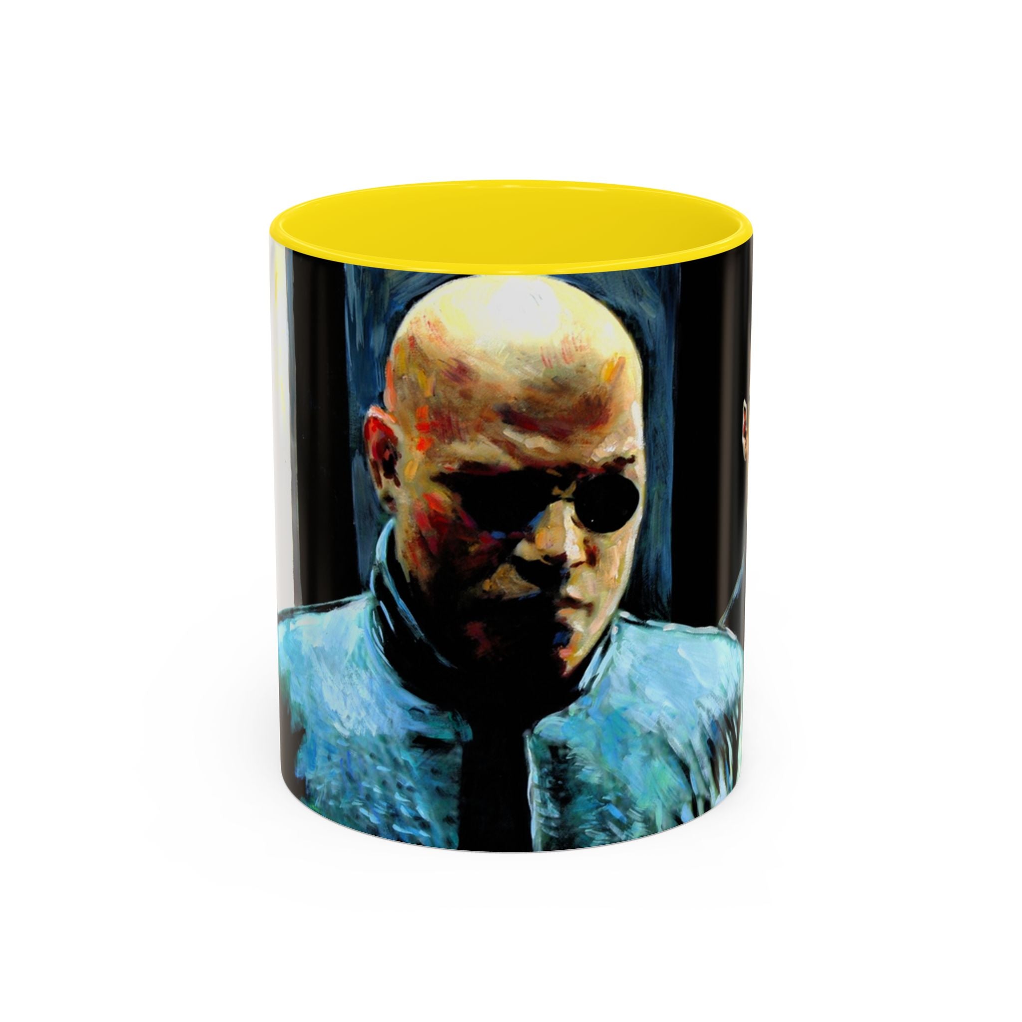 Coffee Mug, Matrix Movie Cups Morpheus Design, Unique Tea Cup Gift, Film Buff Present, Geeky Kitchen Decor, Sci-Fi Fan Mug, Movie Lover Gift
