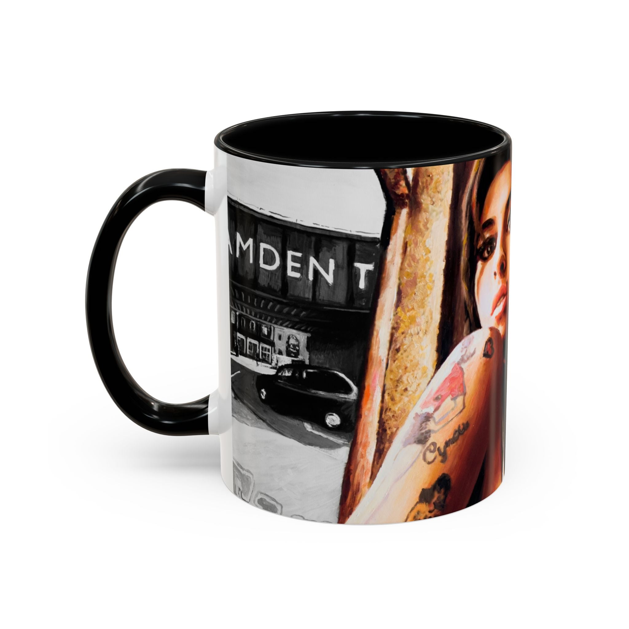 Camden Soul Queen Inspired mug | Retro British Music Icon | Vintage Beehive Diva Style Gift