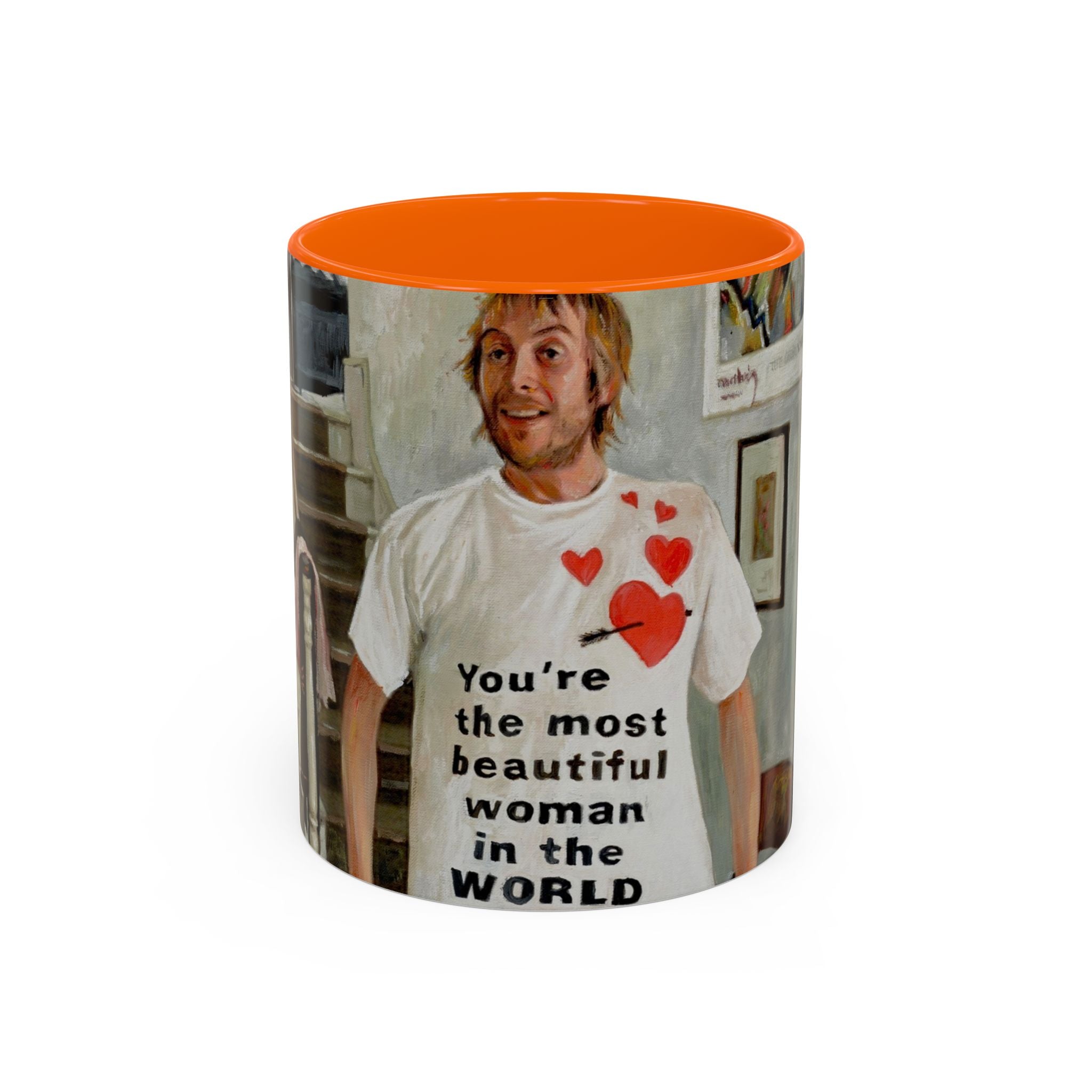 Coffee Mug, Notting Hill Movie, Spike, You Are the Most Beautiful Woman in the world  Mug, Romantic Mug, Film Lover Gift