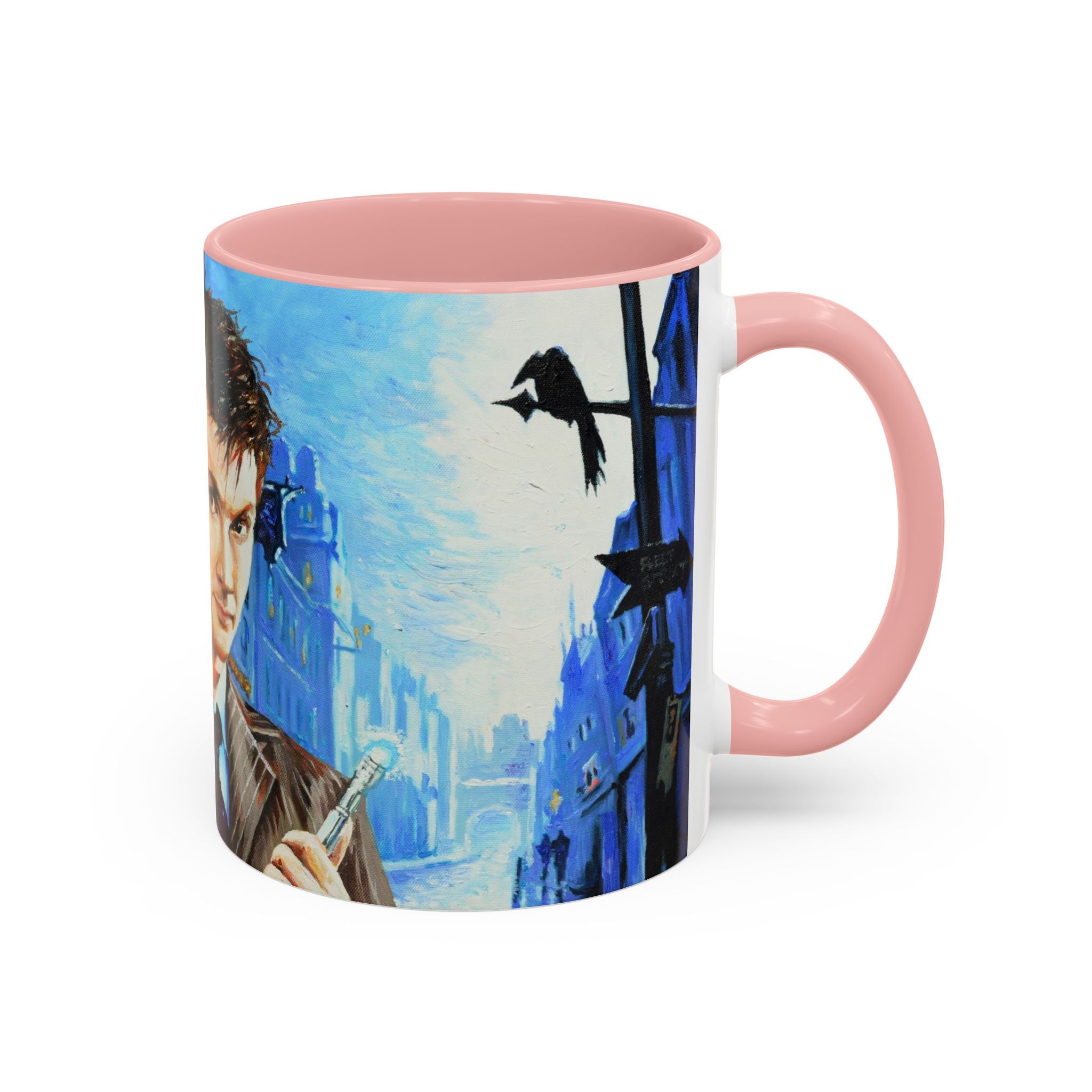 Coffee Mug, Dr Who Mug, Tardis Design, Geeky Mug, Doctor Who Fan Gift, Tea Cup