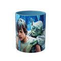 Yoda Abstract- Starwars- Art Mugs- Two-Tone Coffee Mugs, 11oz
