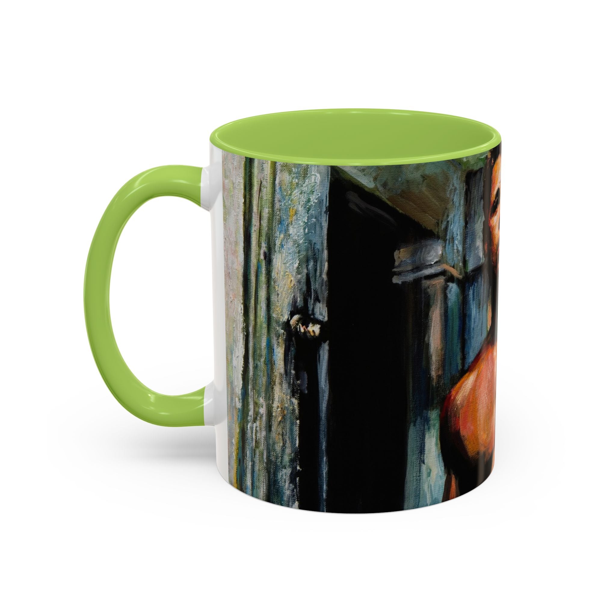 Movie Fight Club Brad Pitt Coffee Mug, Film Lover Gift, Vintage Pop Culture Cup, Cult Classic Cinema Fan Present, 11oz Ceramic Tea Mug,