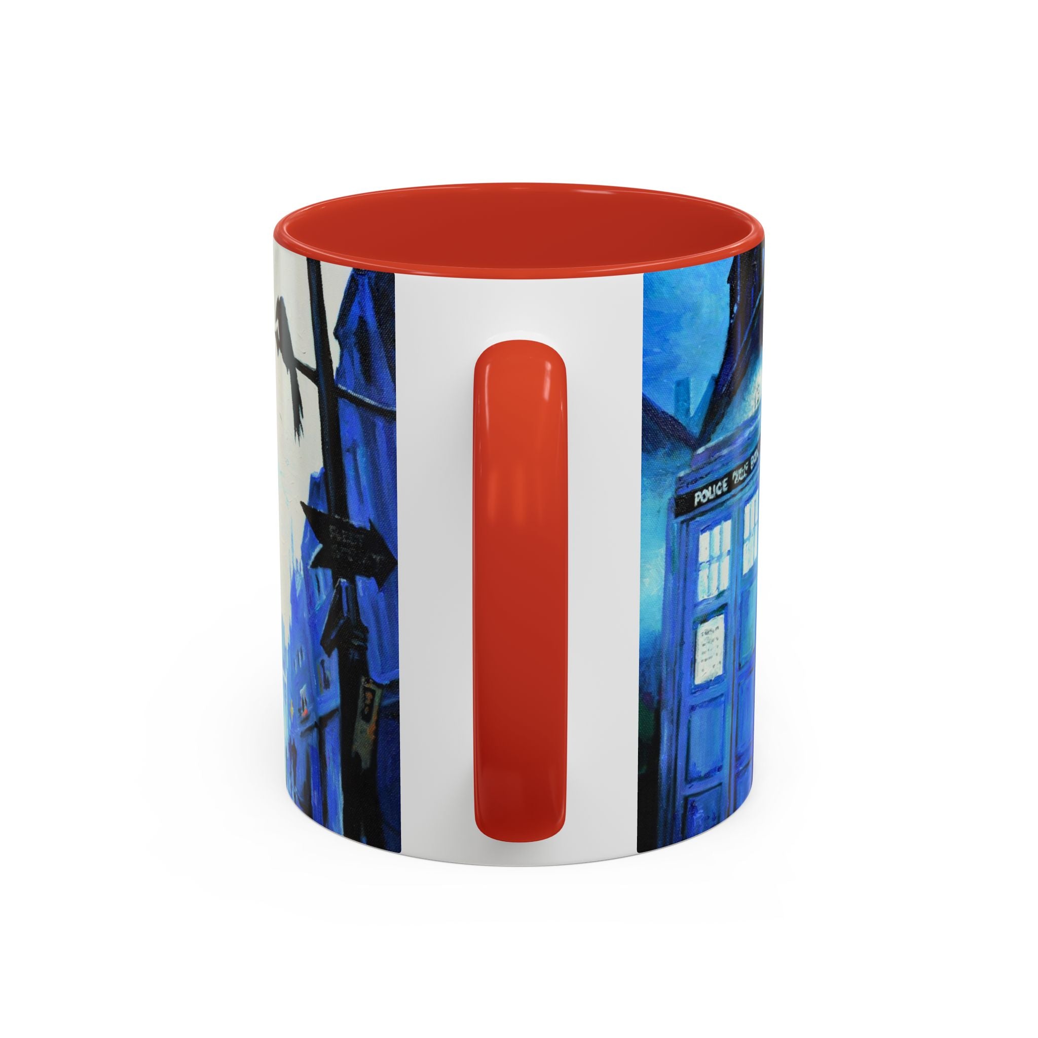Coffee Mug, Dr Who Mug, Tardis Design, Geeky Mug, Doctor Who Fan Gift, Tea Cup
