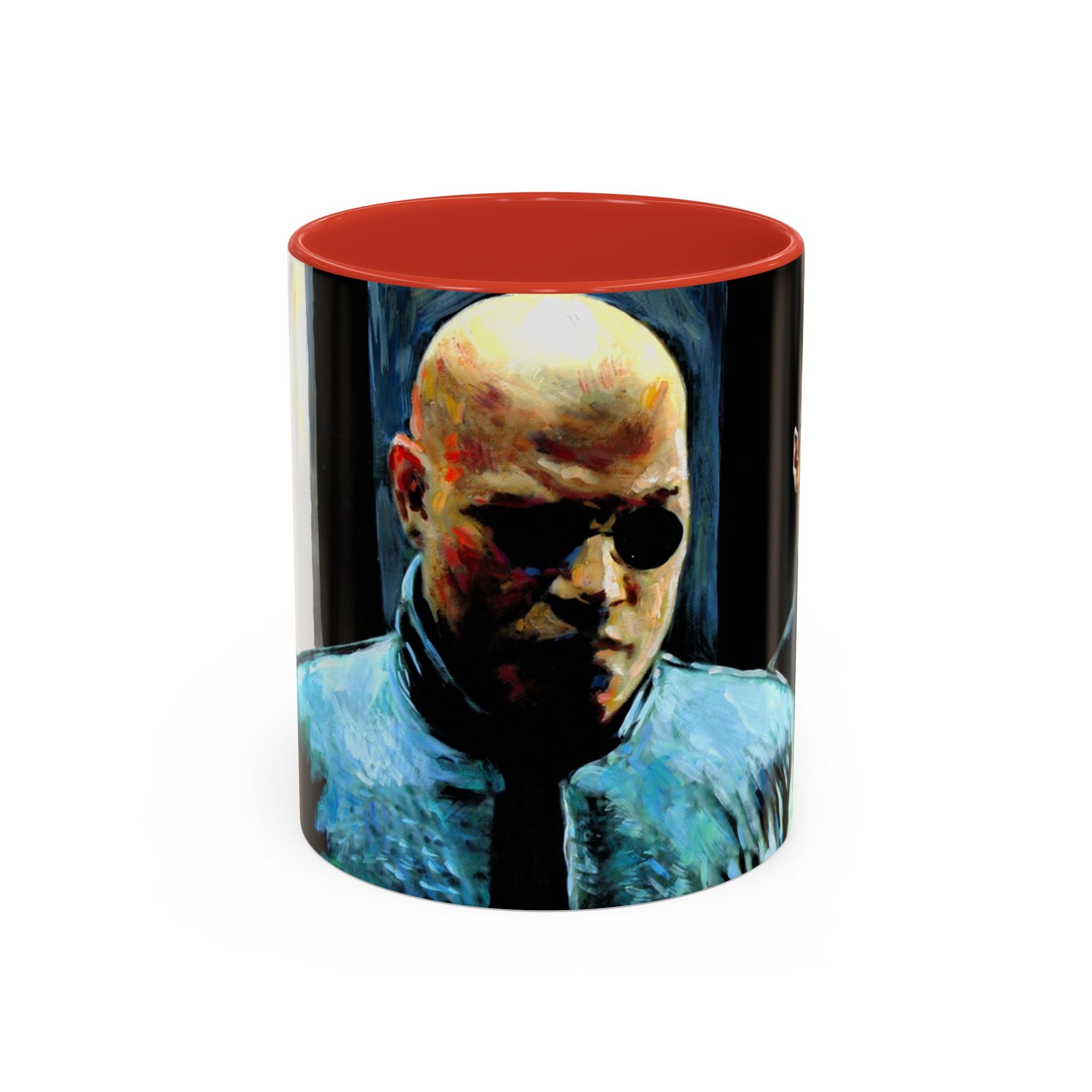 Coffee Mug, Matrix Movie Cups Morpheus Design, Unique Tea Cup Gift, Film Buff Present, Geeky Kitchen Decor, Sci-Fi Fan Mug, Movie Lover Gift