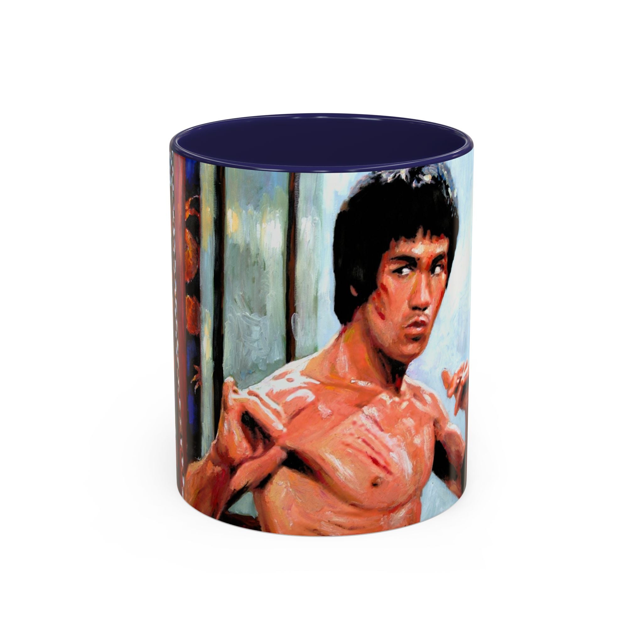 Bruce Lee Mug, Martial Arts Coffee Cup, Kung Fu Drinkware, Actor Tea Mug, Legend Gift for Men