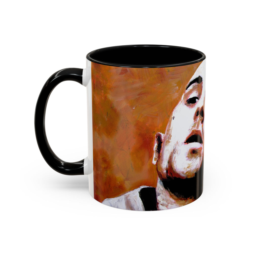 70s Retro Noir Cinema Coffee Mug – Classic Film Art Collage, Unique Movie Lover Gift