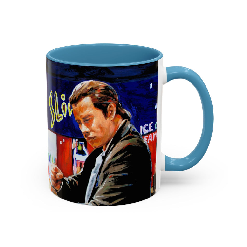 Pulp Fiction Dance Mug, Movie Lover Gift, Funny Movie Mug, Film Buff Cup, Novelty Gift, Cinematic Dishware