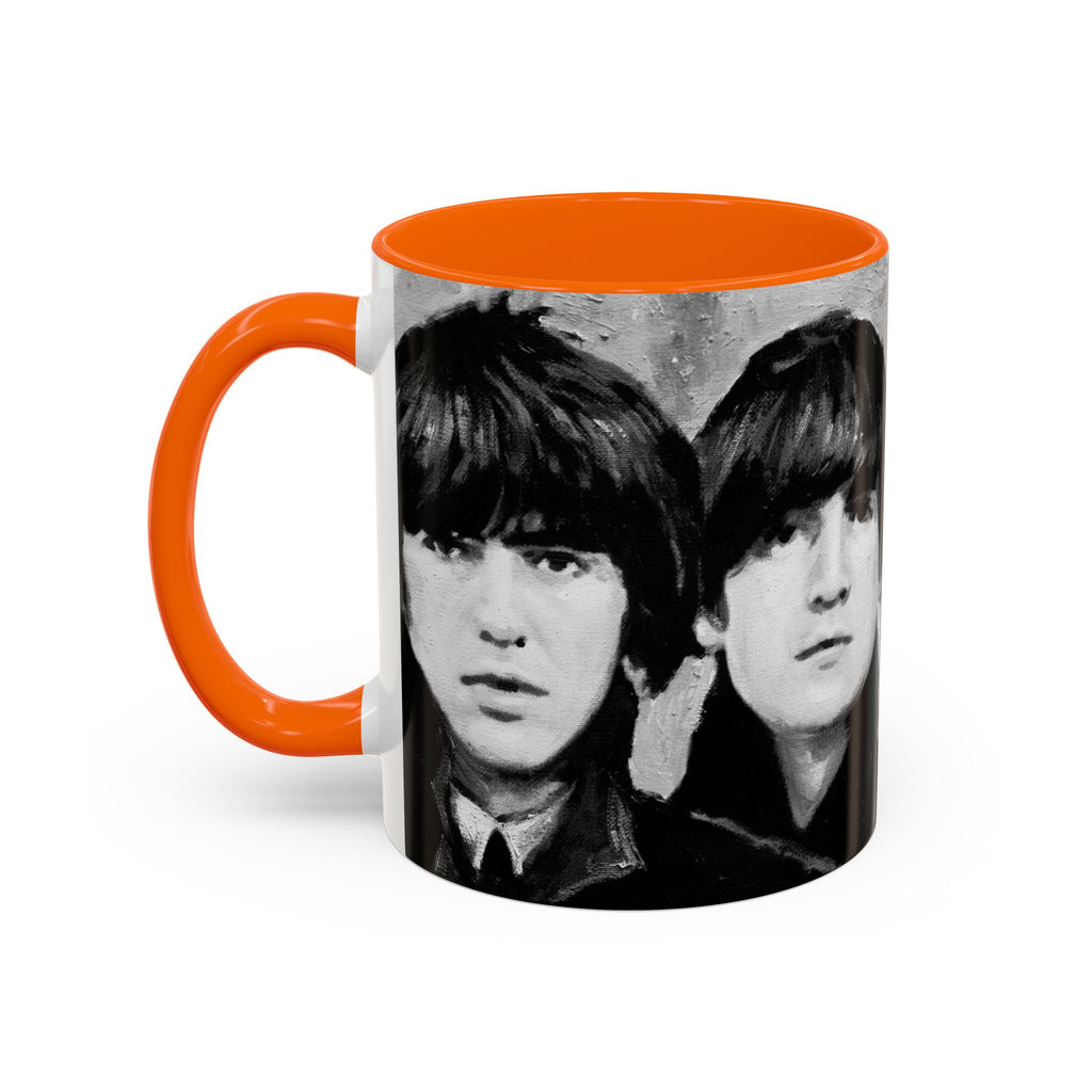The Beatles Coffee Mug: Retro Rock Band Ceramic Cup