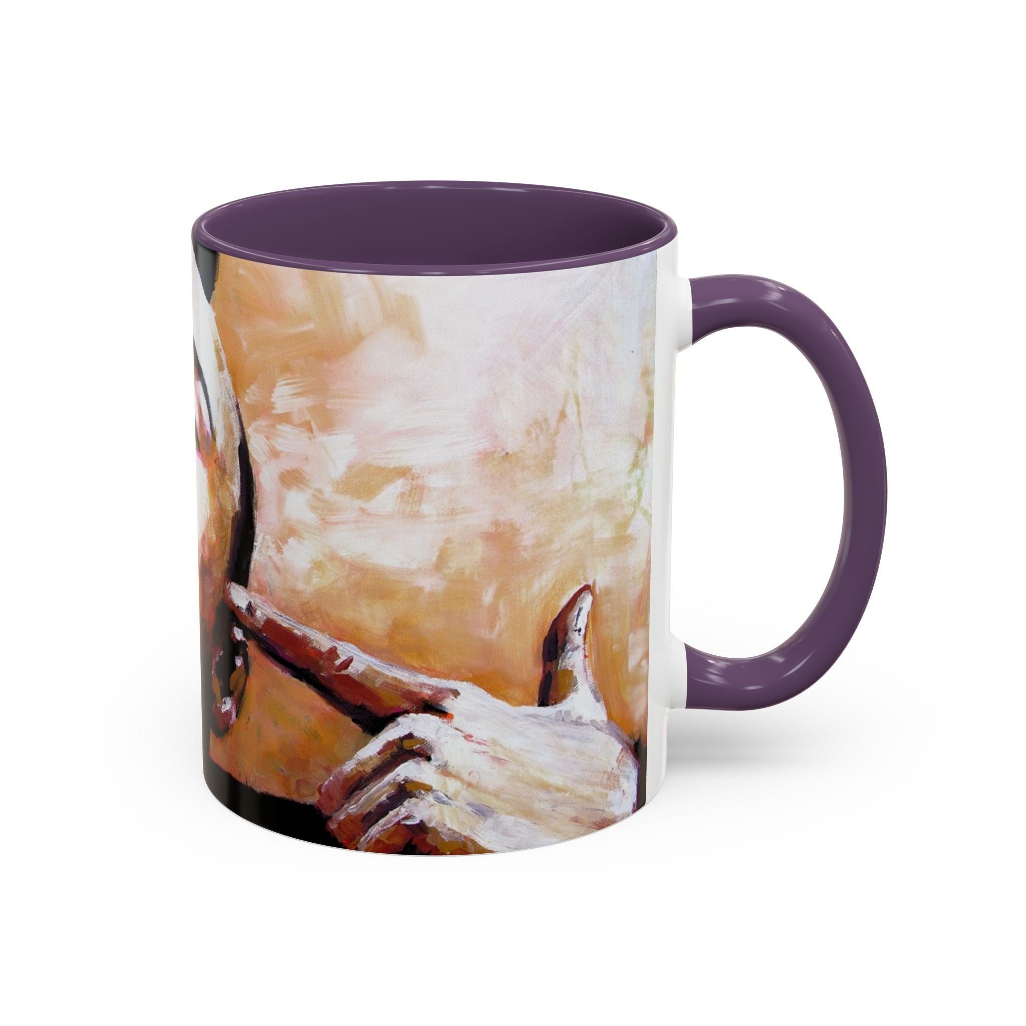 70s Retro Noir Cinema Coffee Mug – Classic Film Art Collage, Unique Movie Lover Gift