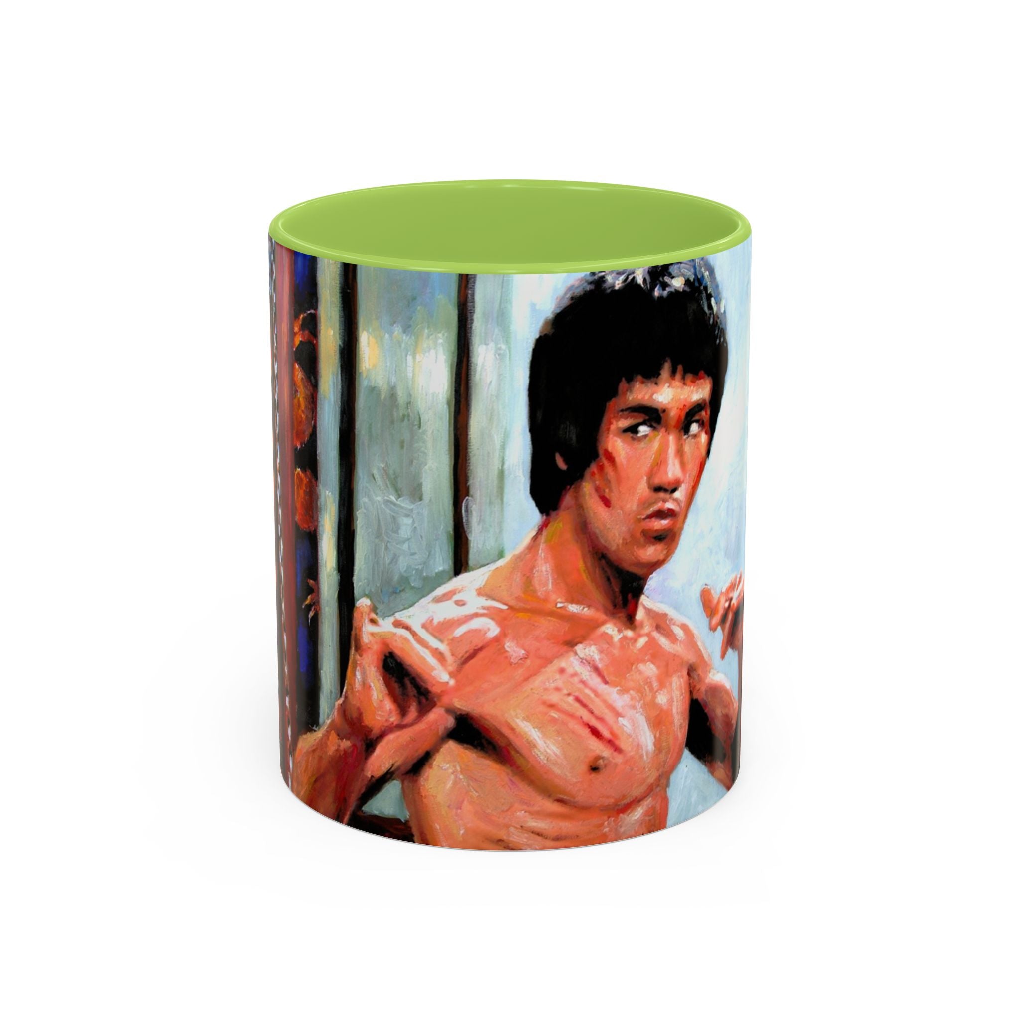 Bruce Lee Mug, Martial Arts Coffee Cup, Kung Fu Drinkware, Actor Tea Mug, Legend Gift for Men