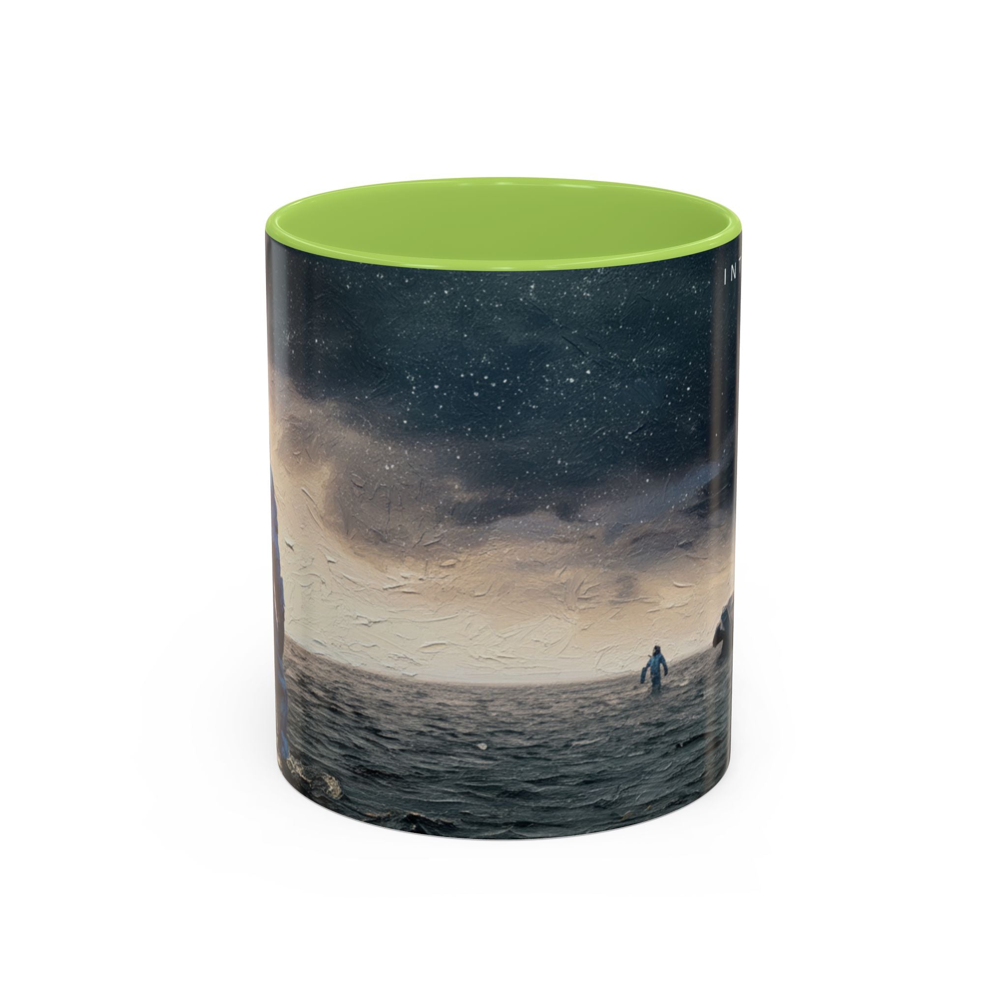 Interstellar Adventure Coffee Mug, Cosmic Mug for Space Lovers, Unique Gift for Astronauts, Artful Tea Cup, Perfect for Home or Office