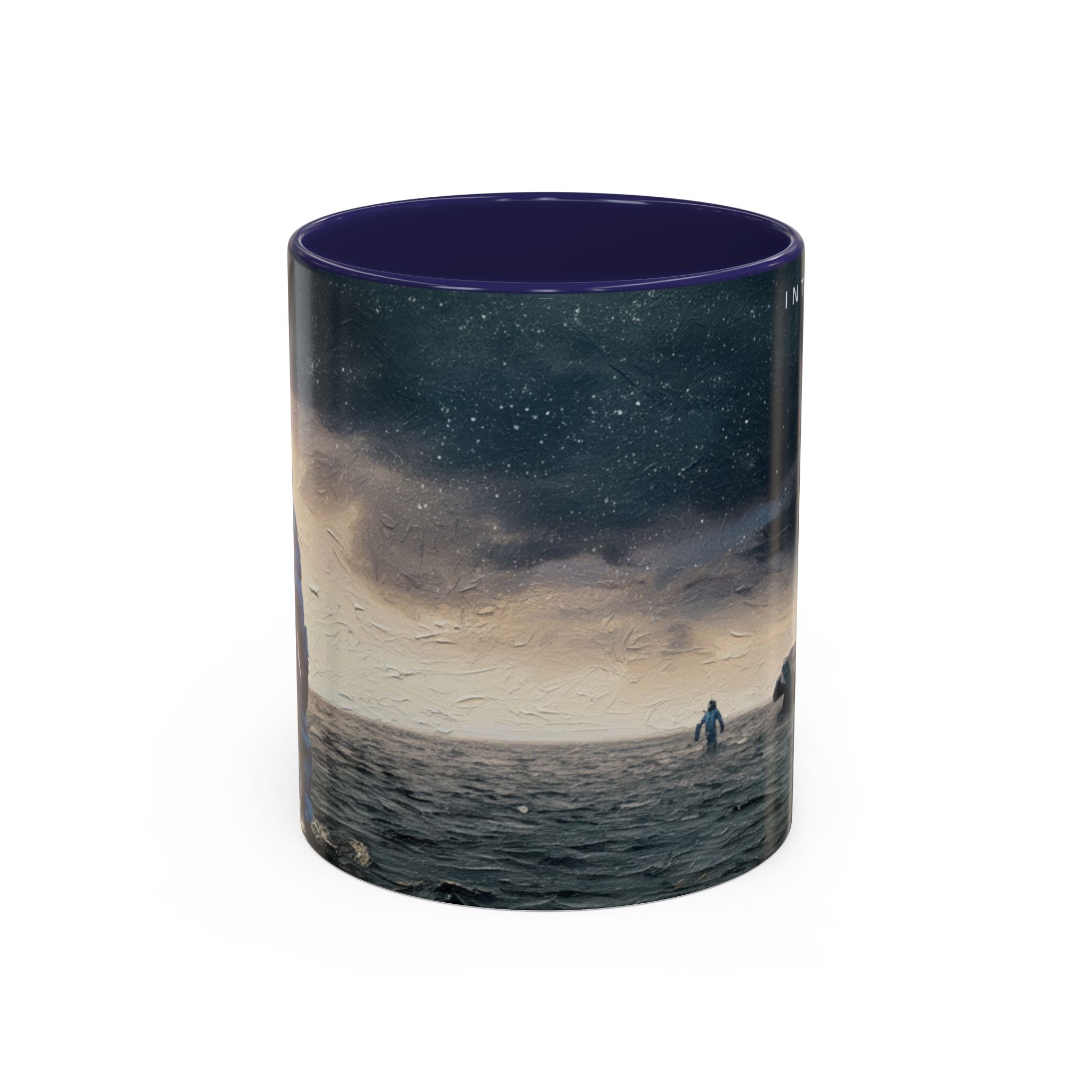 Interstellar Adventure Coffee Mug, Cosmic Mug for Space Lovers, Unique Gift for Astronauts, Artful Tea Cup, Perfect for Home or Office