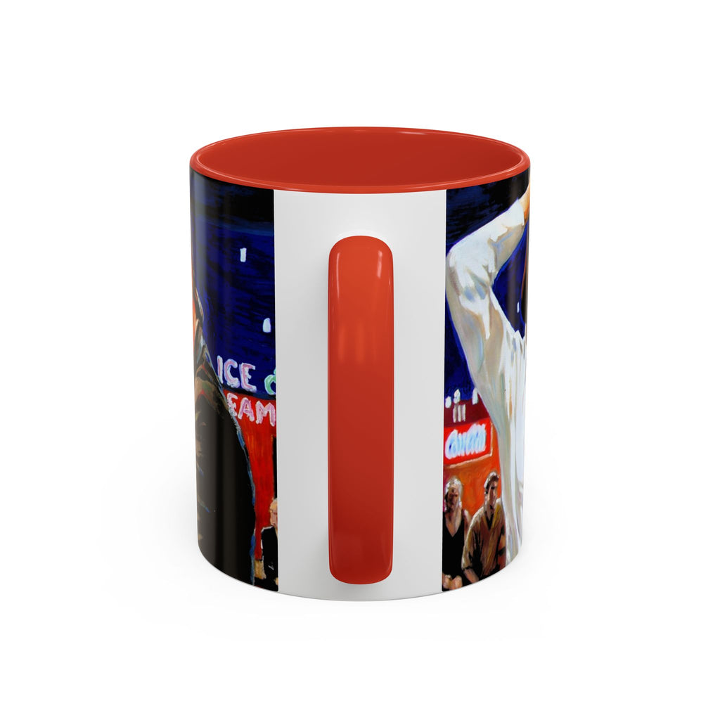 Pulp Fiction Dance Mug, Movie Lover Gift, Funny Movie Mug, Film Buff Cup, Novelty Gift, Cinematic Dishware