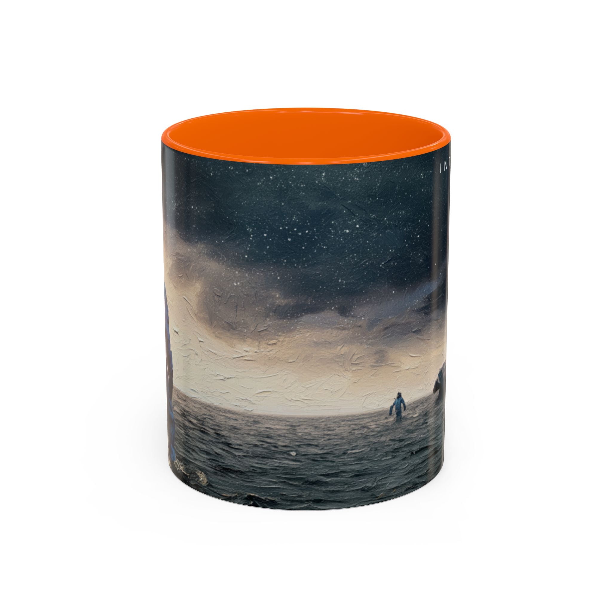 Interstellar Adventure Coffee Mug, Cosmic Mug for Space Lovers, Unique Gift for Astronauts, Artful Tea Cup, Perfect for Home or Office