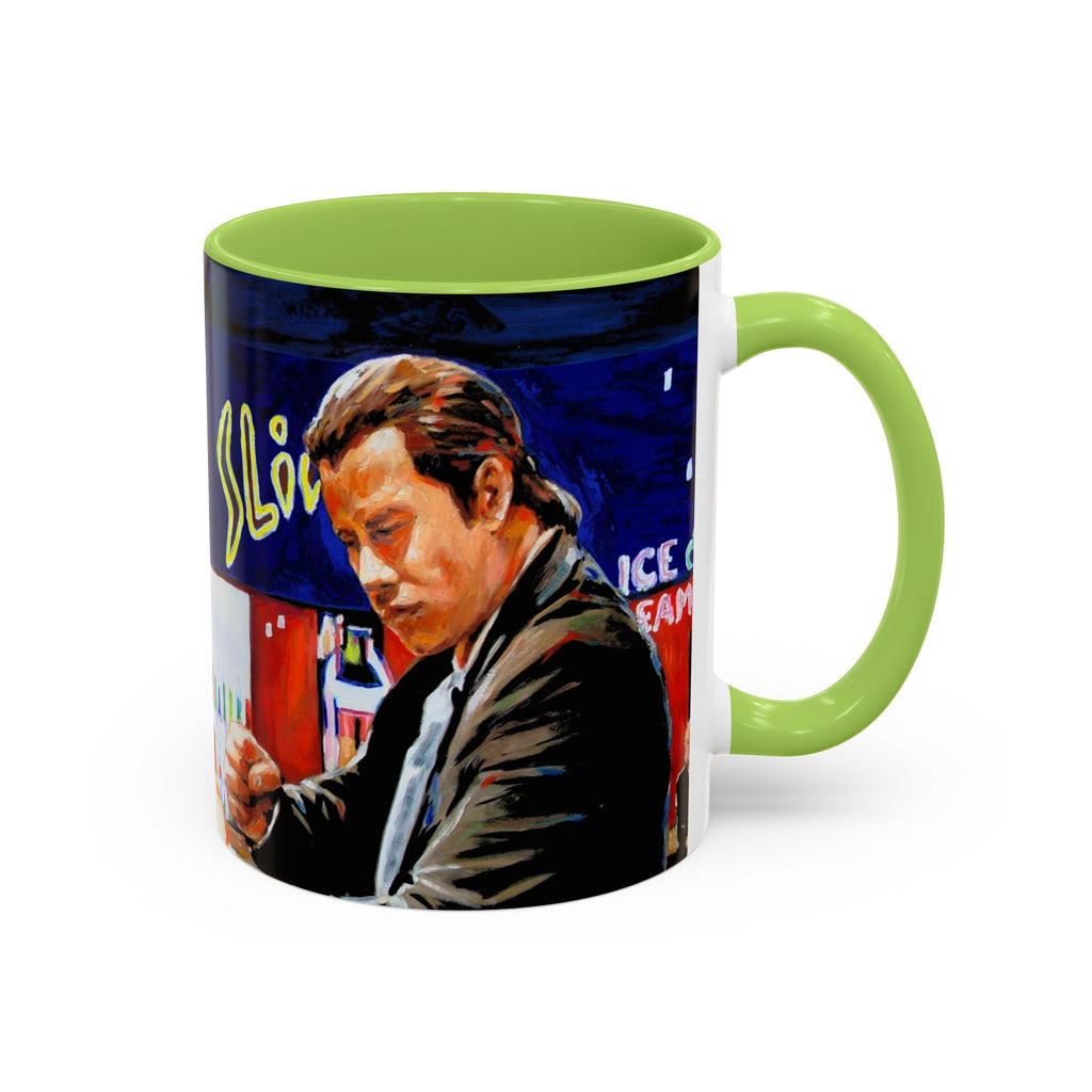 Pulp Fiction Dance Mug, Movie Lover Gift, Funny Movie Mug, Film Buff Cup, Novelty Gift, Cinematic Dishware