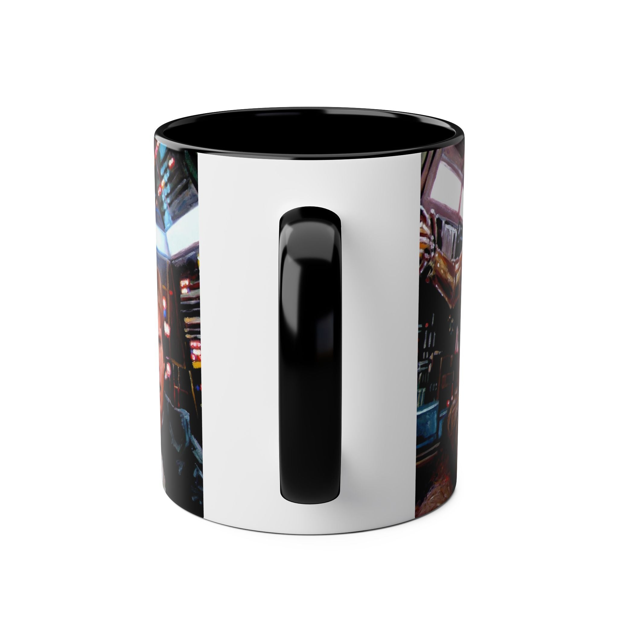Starwars  Abstract -Star Wars Princess Leia 'Well Behaved'   Two-Tone Coffee Mugs, 11oz
