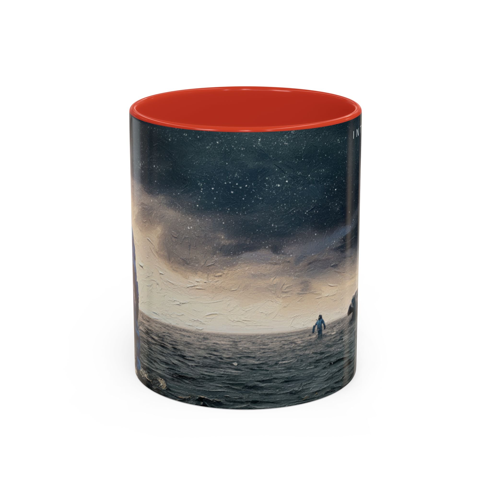 Interstellar Adventure Coffee Mug, Cosmic Mug for Space Lovers, Unique Gift for Astronauts, Artful Tea Cup, Perfect for Home or Office