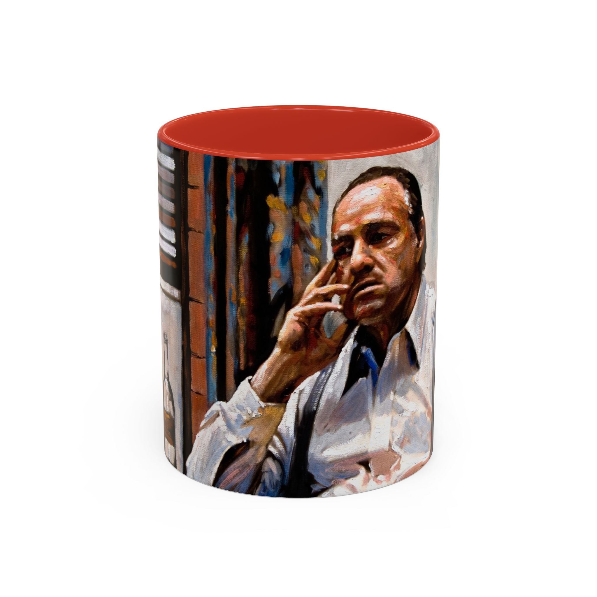 Coffee Mug - Classic Movie Design, The Godfather, Mafia Film Lover Gift, Italian Gangster Movie Fan Cup, Film Buff Present