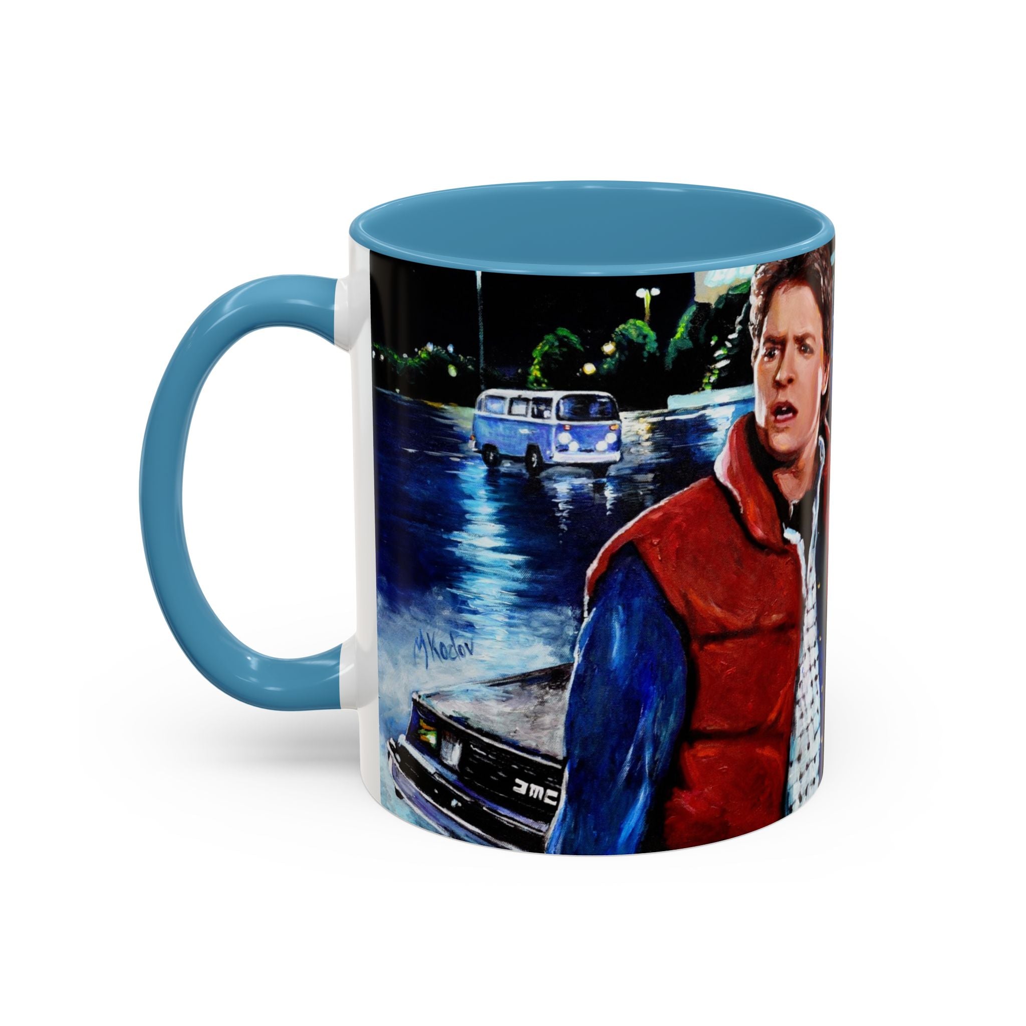 Retro Movie Accent Coffee Mug | Classic Film Mug | Gift for Movie Lovers, Unique Coffee Cup, Fan Merchandise, Collectible Mug