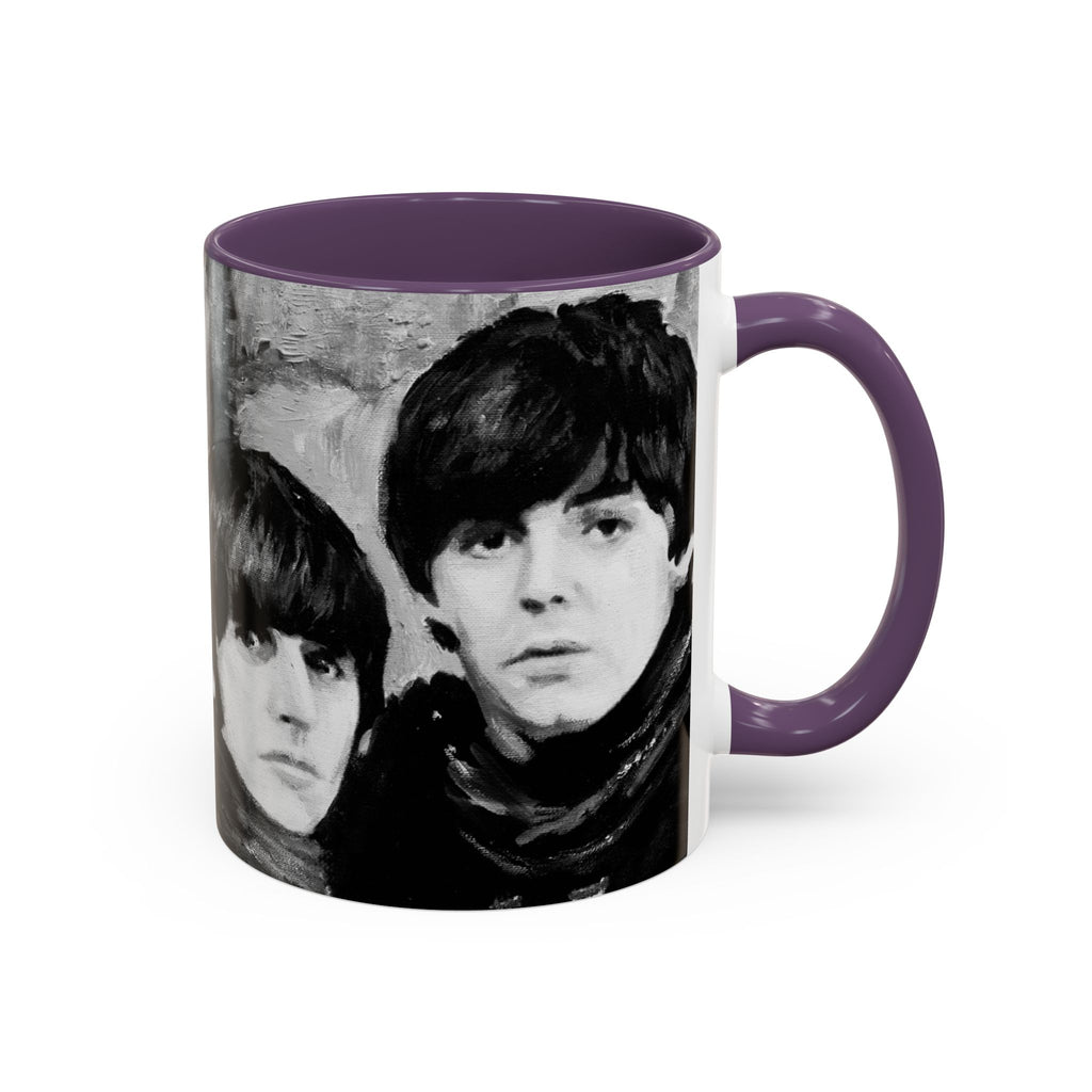 The Beatles Coffee Mug: Retro Rock Band Ceramic Cup