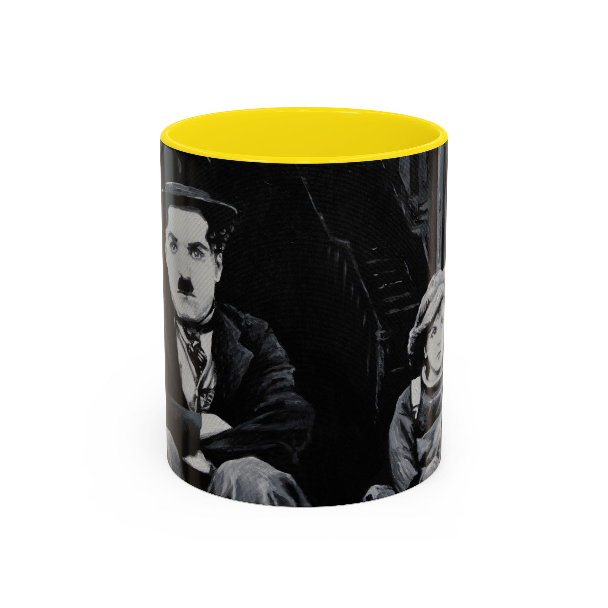 Coffee Mug, Vintage Charlie Chapman Design, Retro Movie Lover Gift, Classic Hollywood Decor, Film Buff Present, Black and White Actor Cup